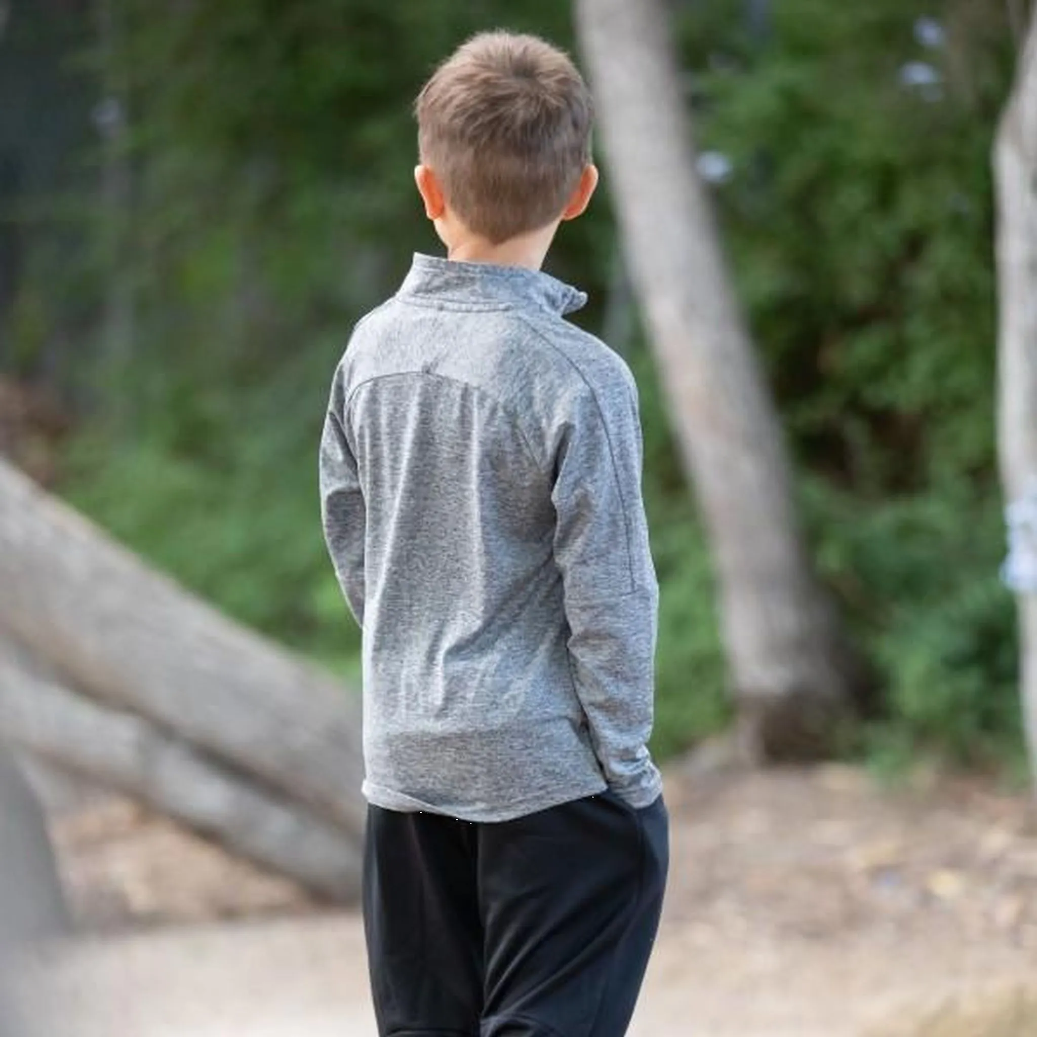 GO Sport Boys Quarter Zip Jacket