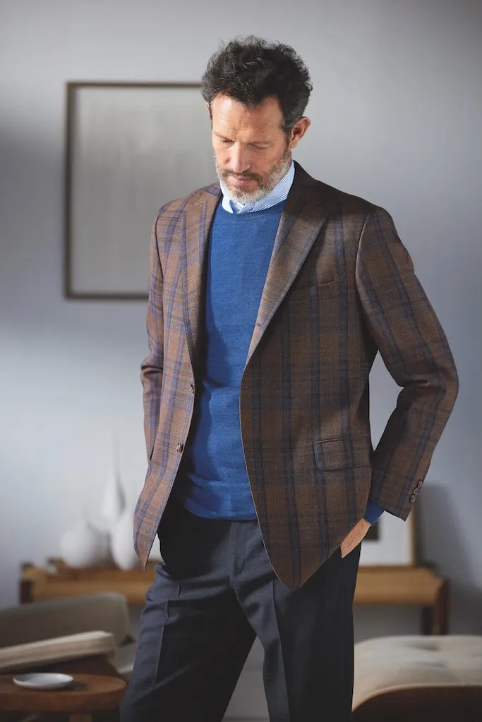 GREEN SUPERFINE MERINO WOOL SWEATER