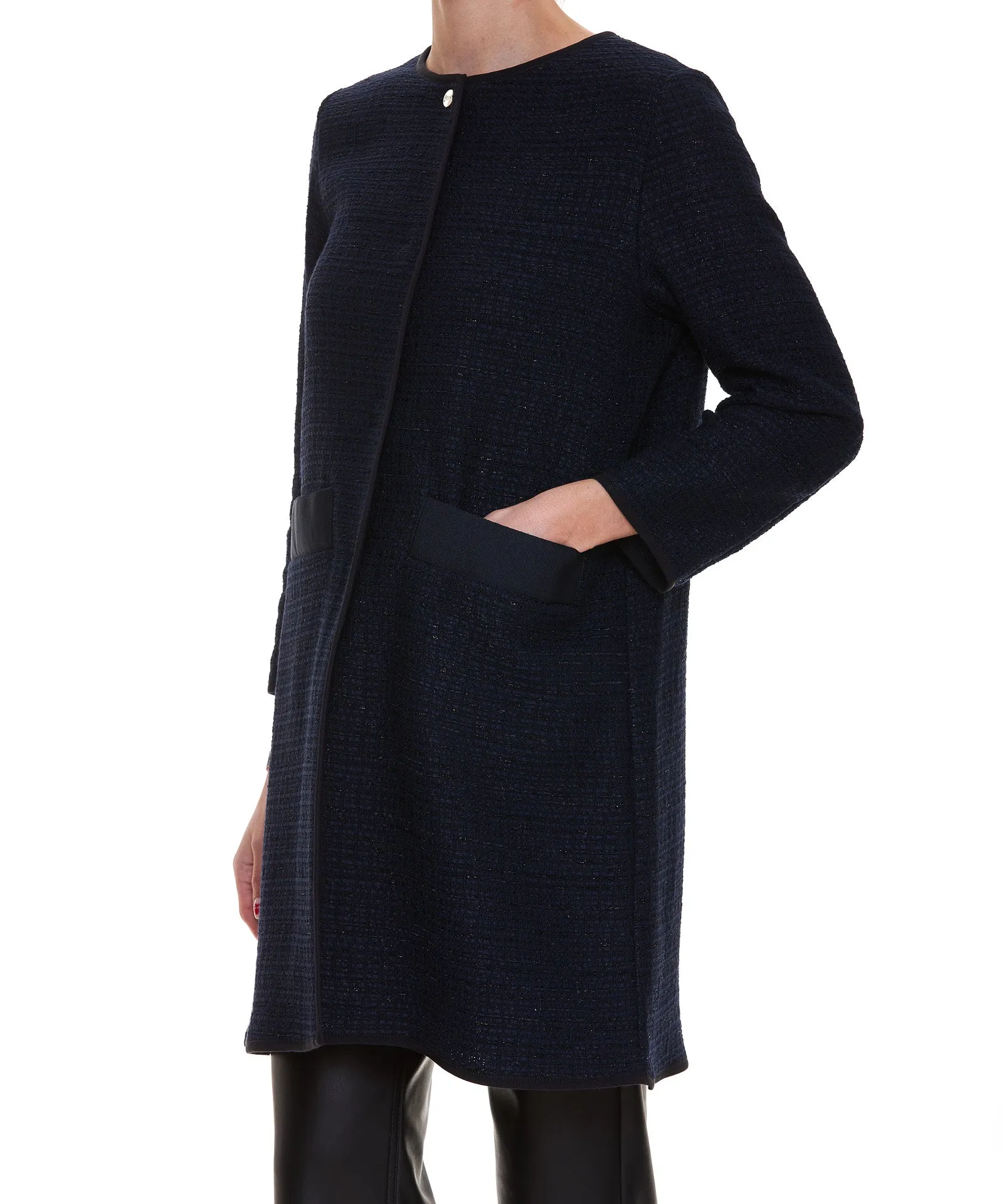 Herno Long-Sleeved Crewneck Coat
