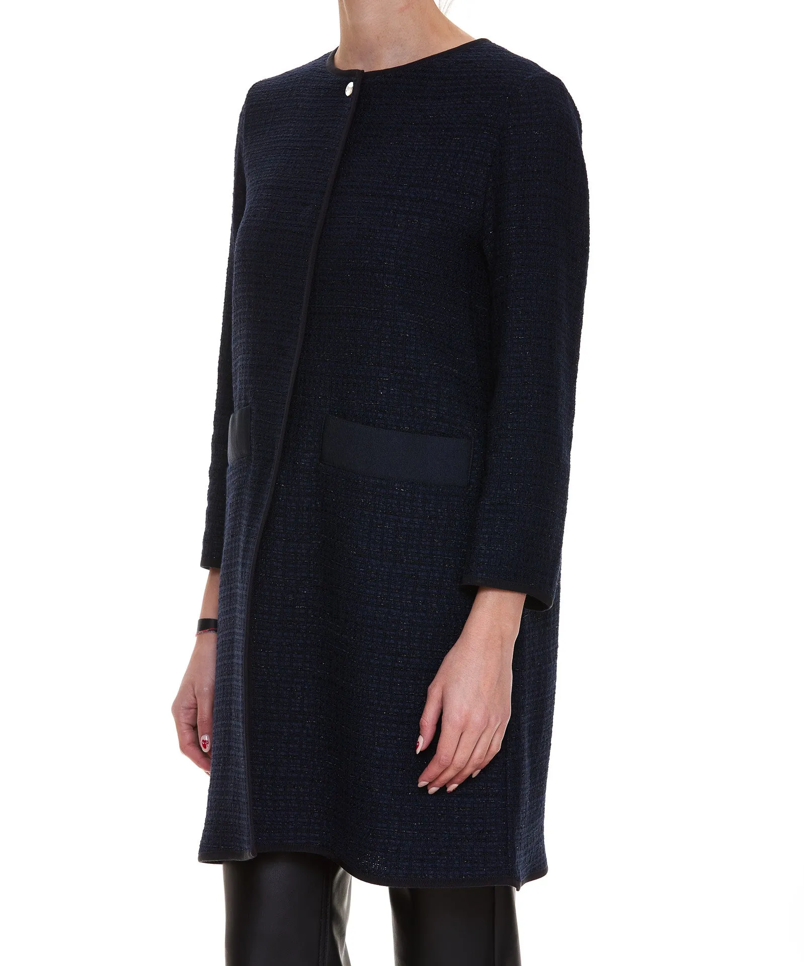 Herno Long-Sleeved Crewneck Coat