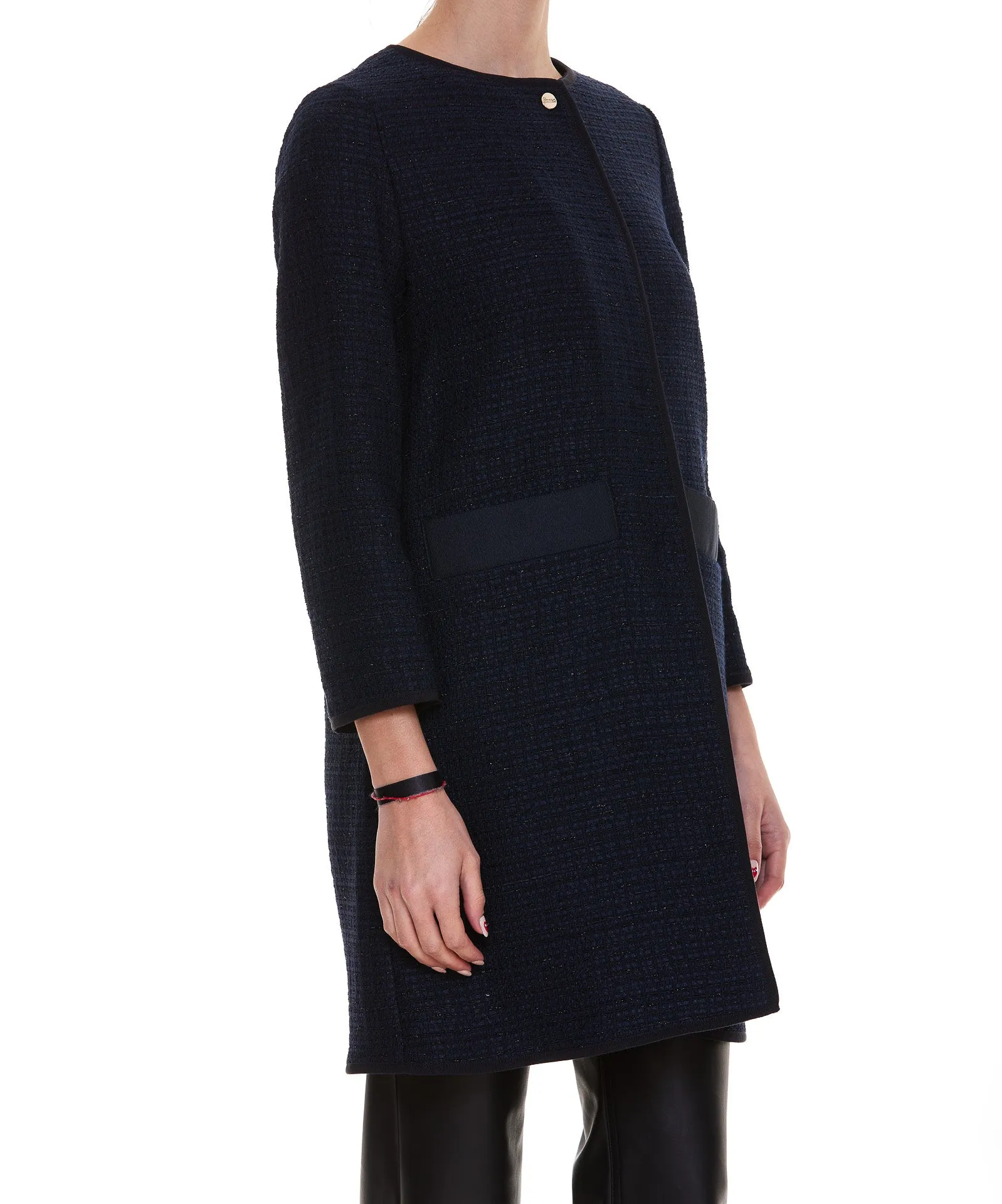 Herno Long-Sleeved Crewneck Coat