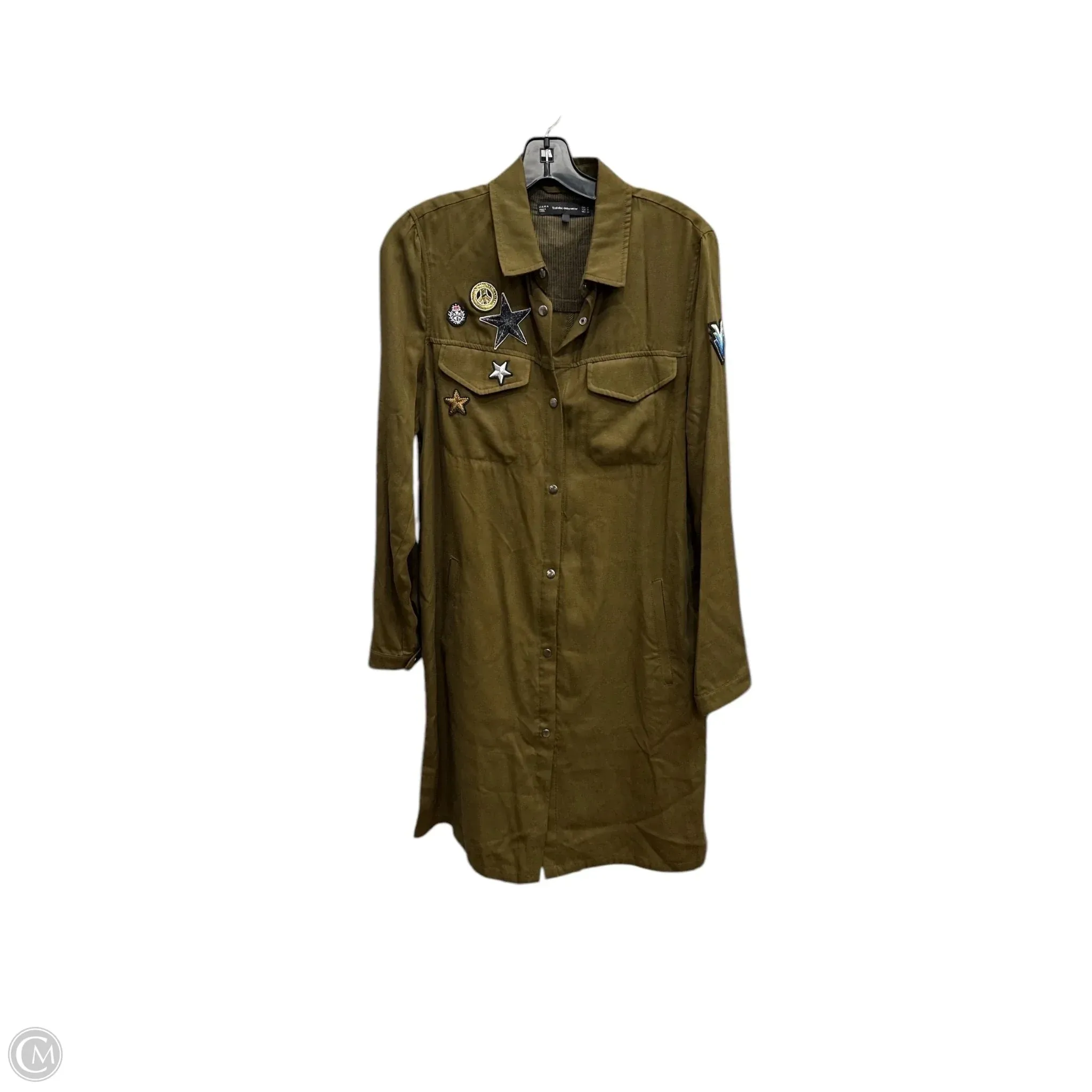 Jacket Other By Zara In Green, Size: M