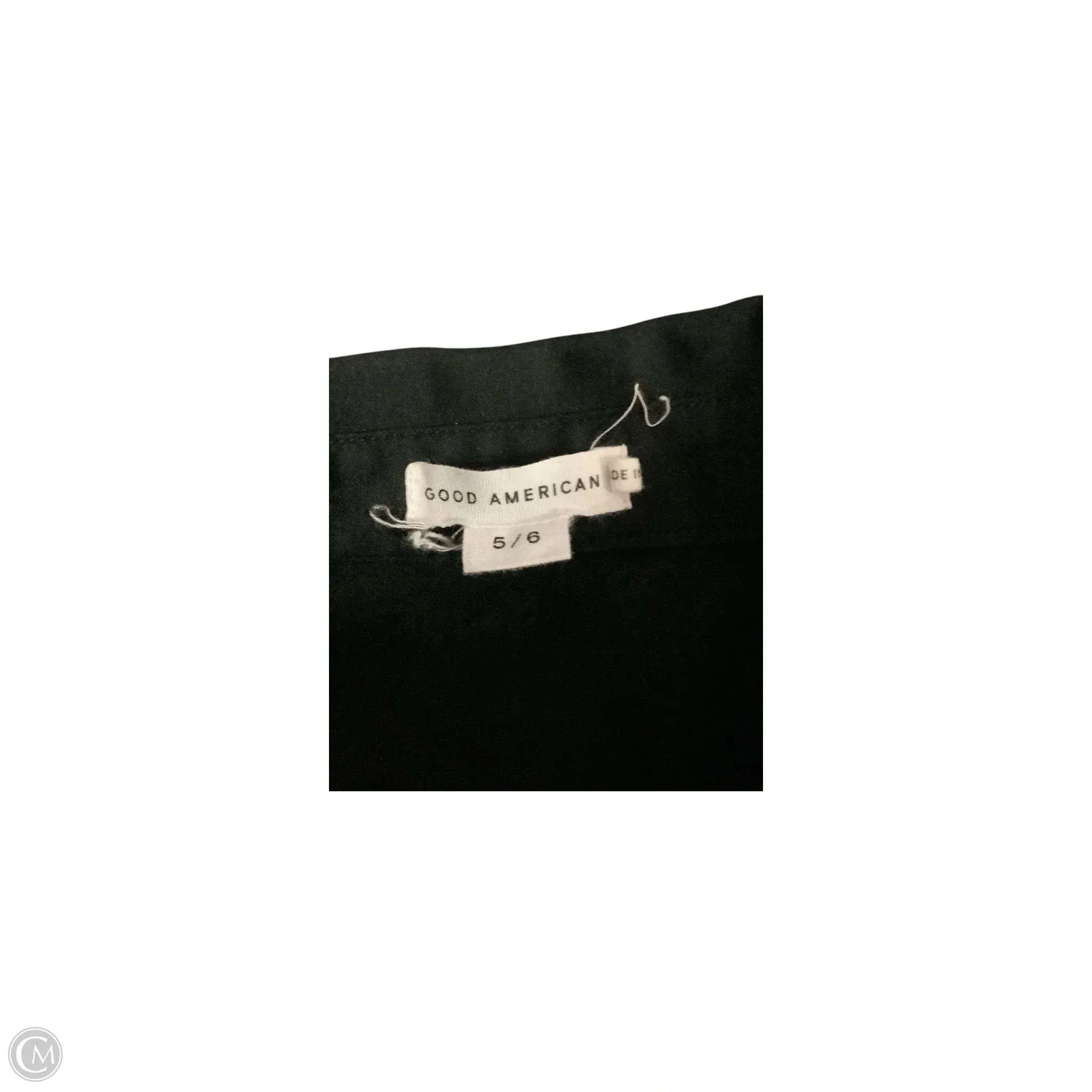 Jacket Shirt By Good American In Black, Size: 0