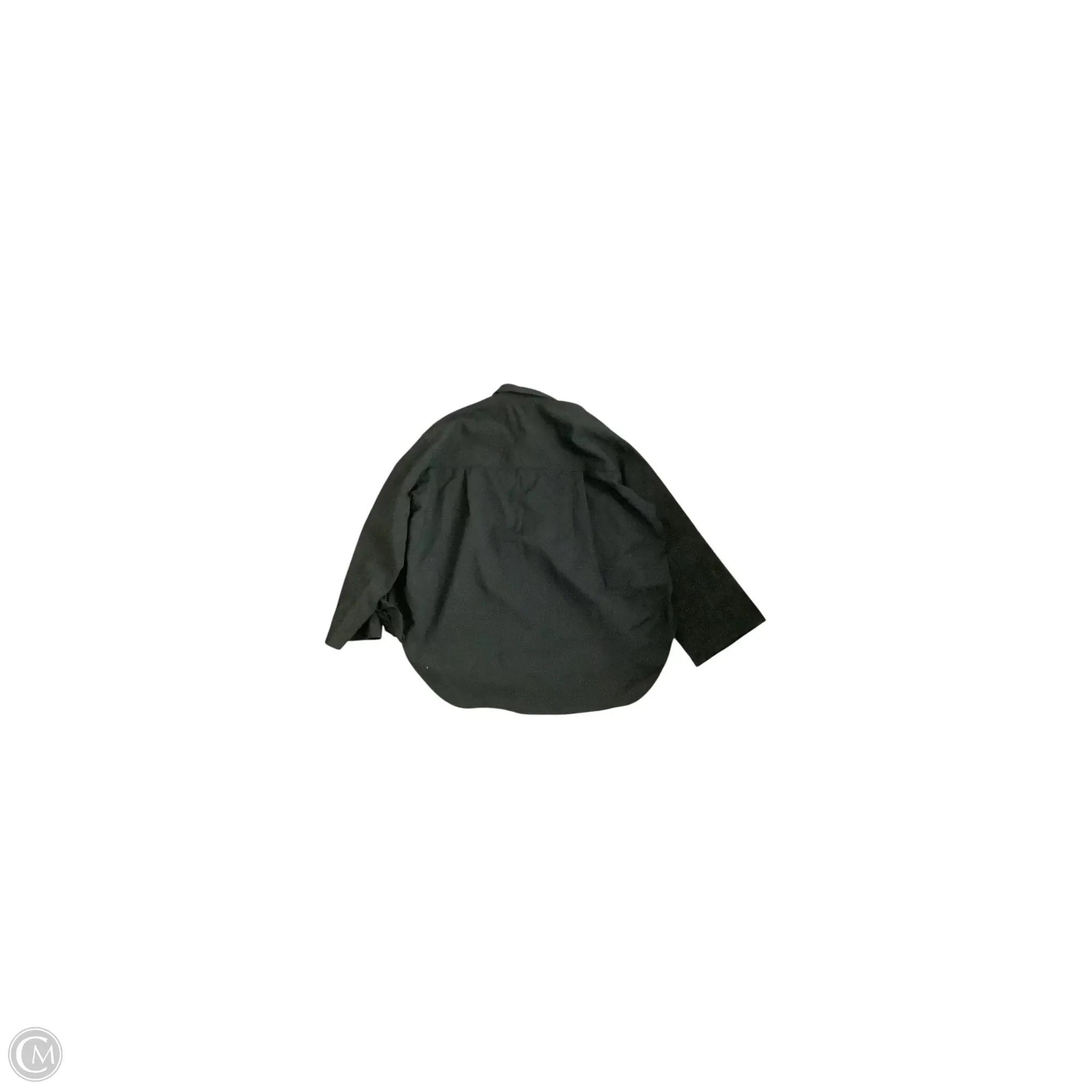 Jacket Shirt By Good American In Black, Size: 0