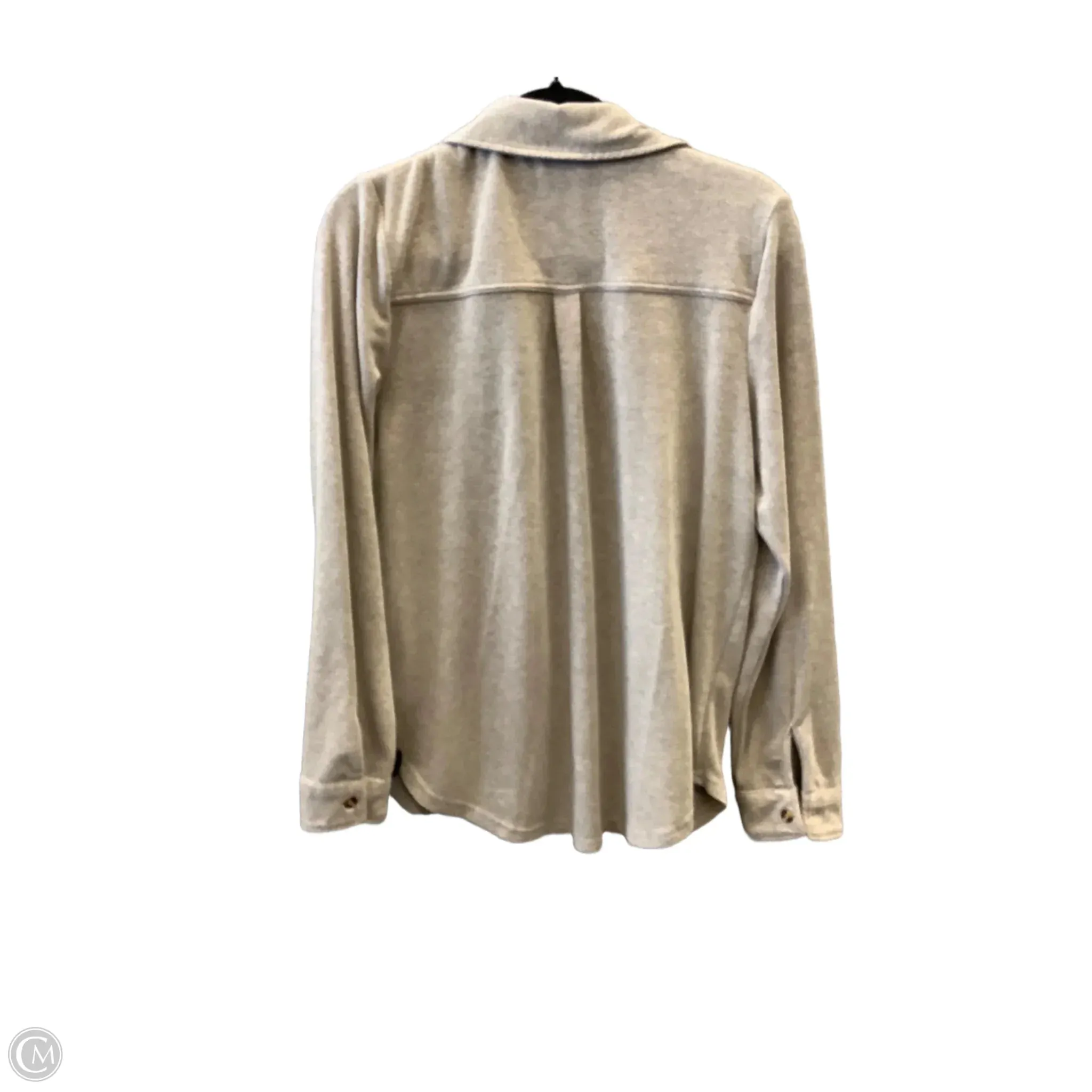 Jacket Shirt By Thread And Supply In Bronze, Size: M