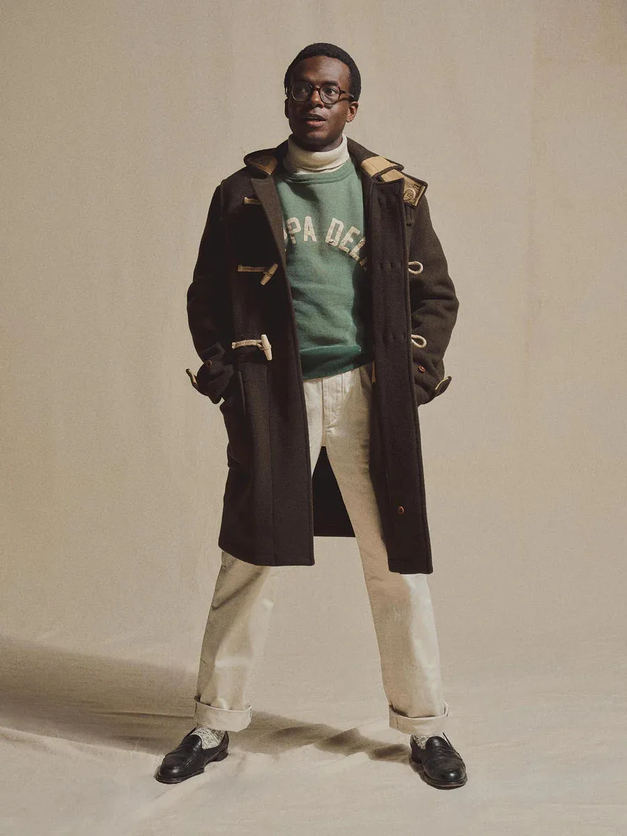 J.PRESS X BUCK MASON DUFFLE COAT - BROWN