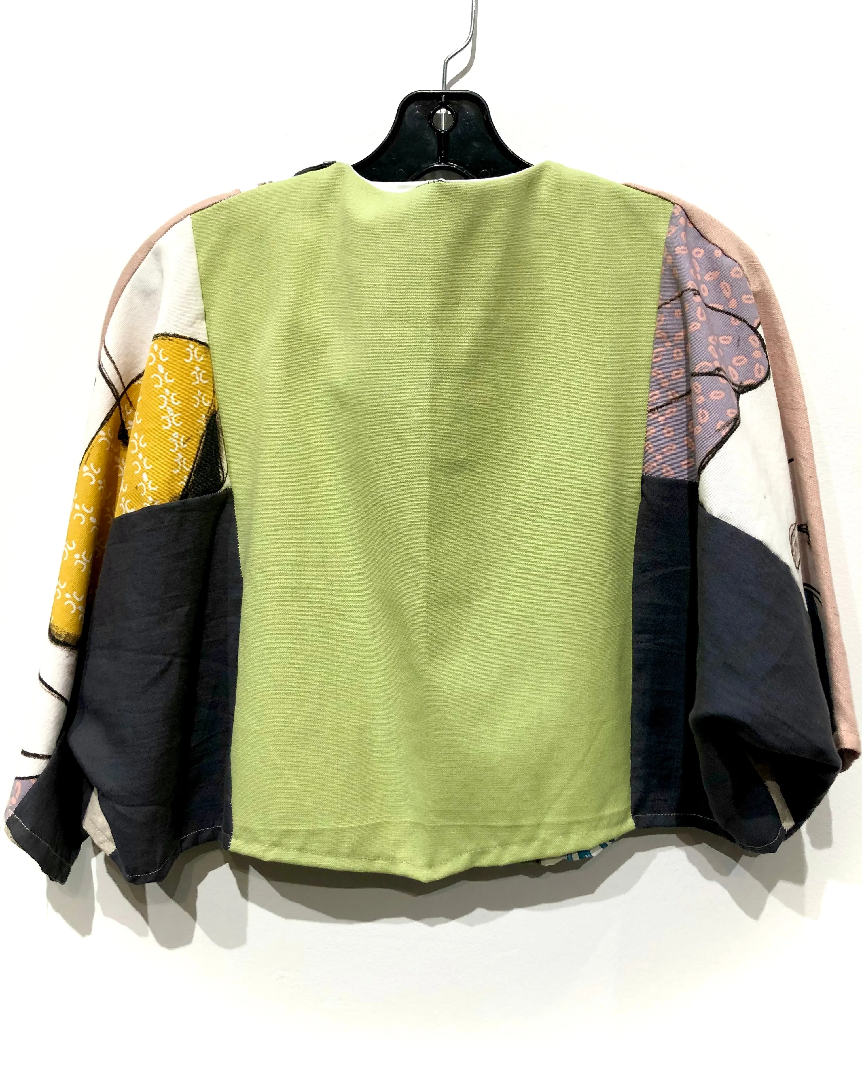 Linen Crop Jacket