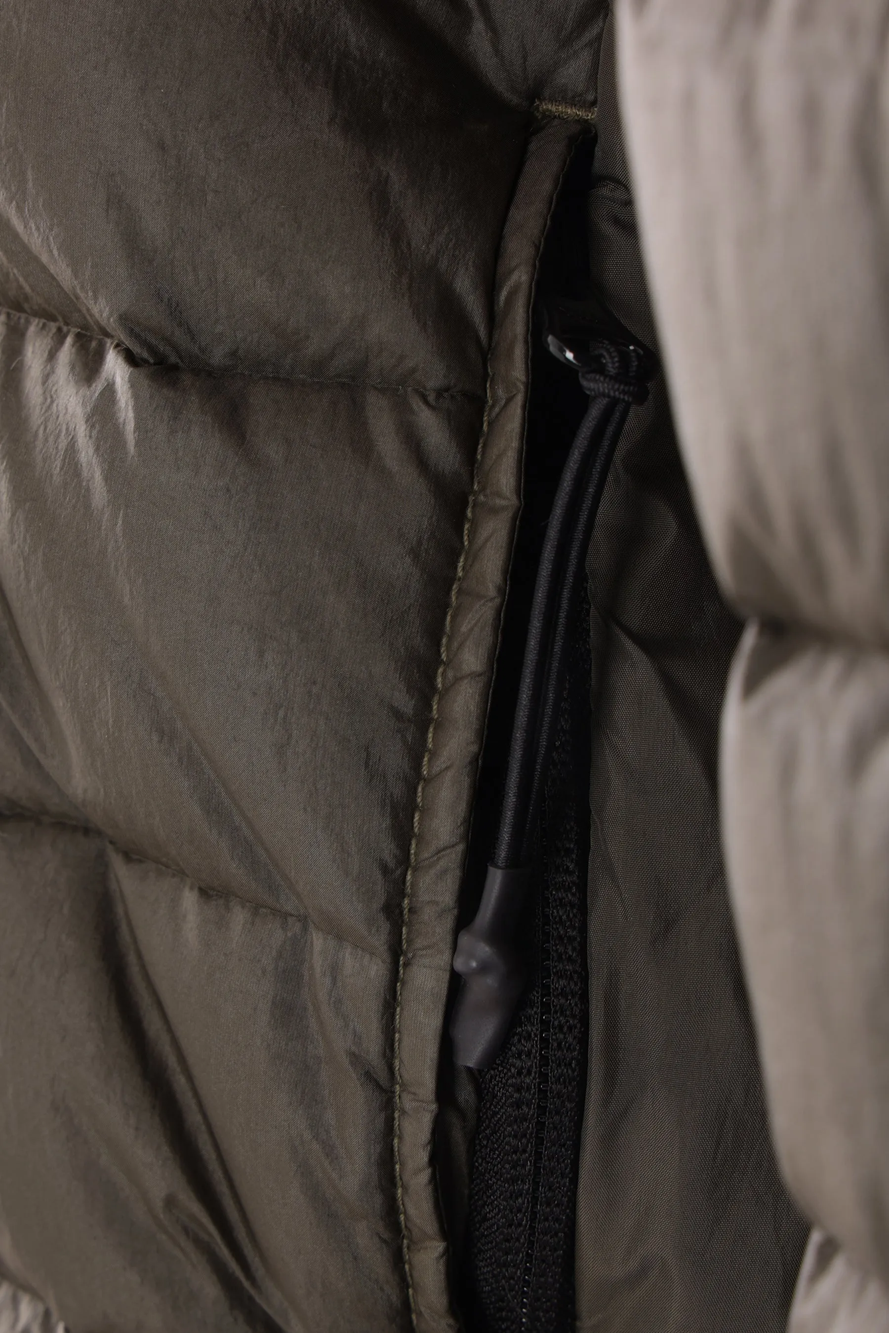 Loom Woven Chambers Nylon down jacket