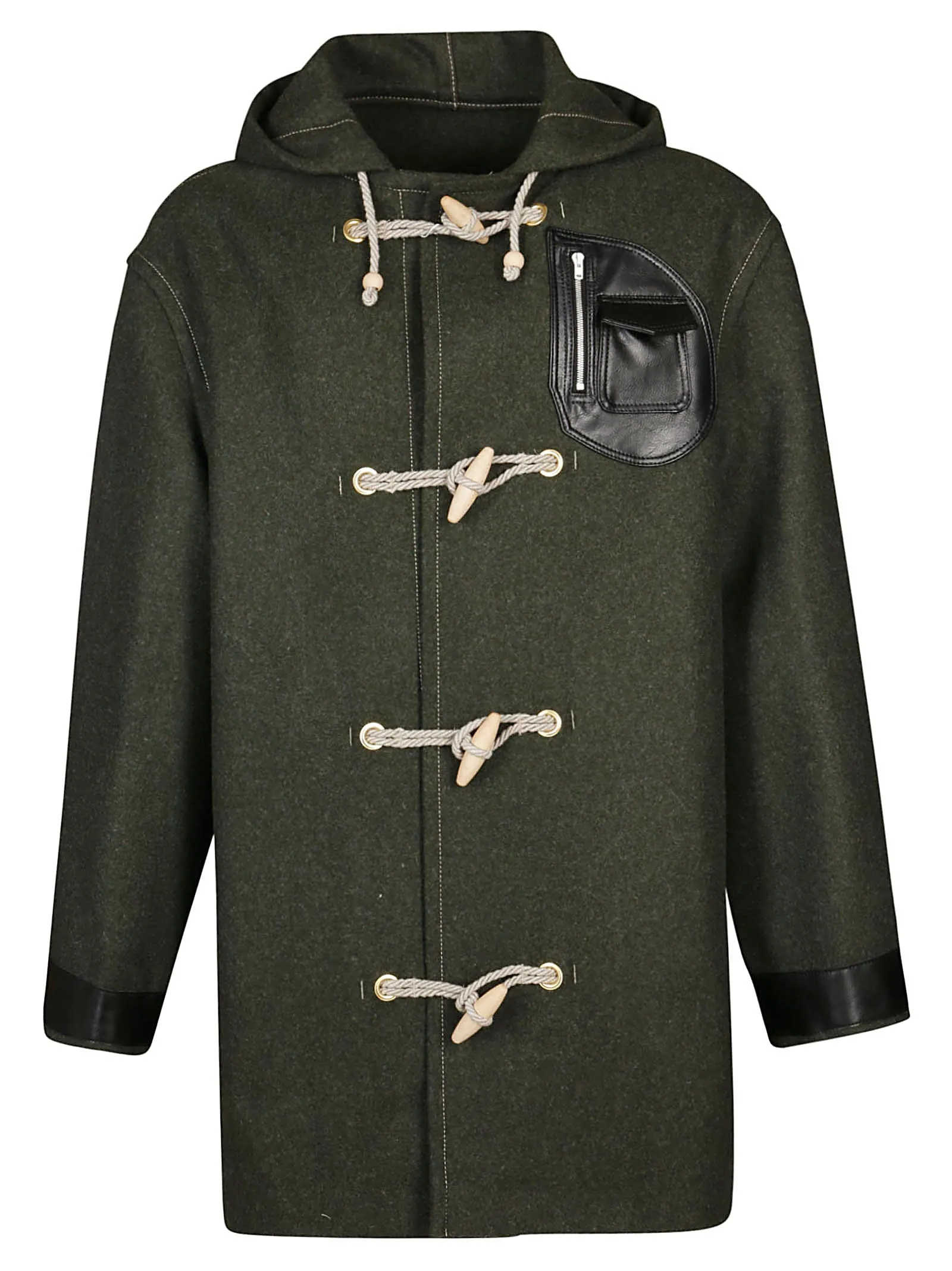 Maison Margiela Single-Breasted Duffle Coat