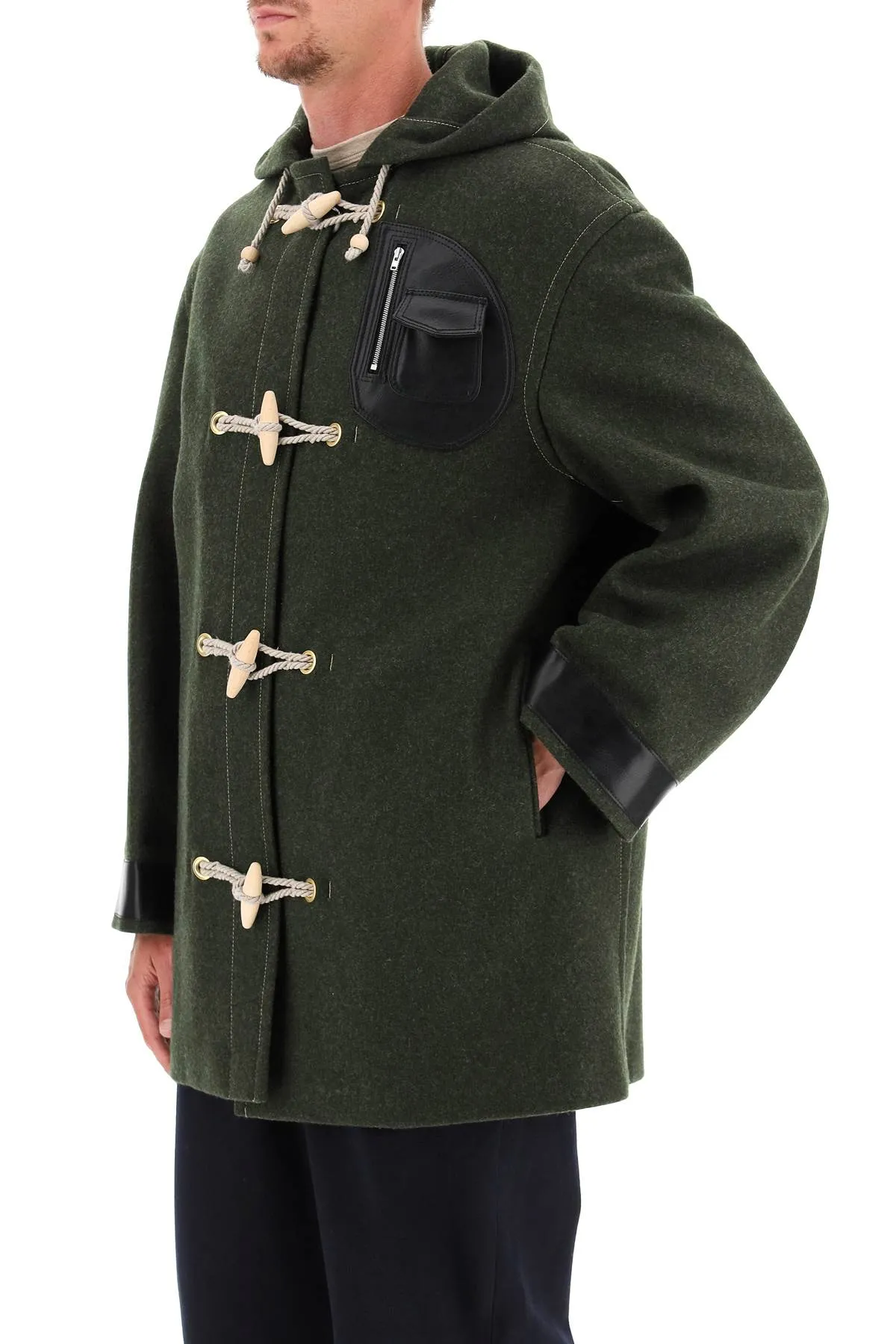 Maison Margiela Single-Breasted Duffle Coat