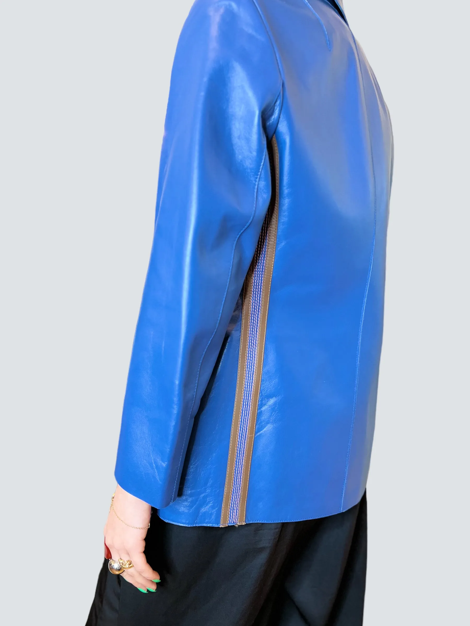 Marni Size 40 Blue Jacket