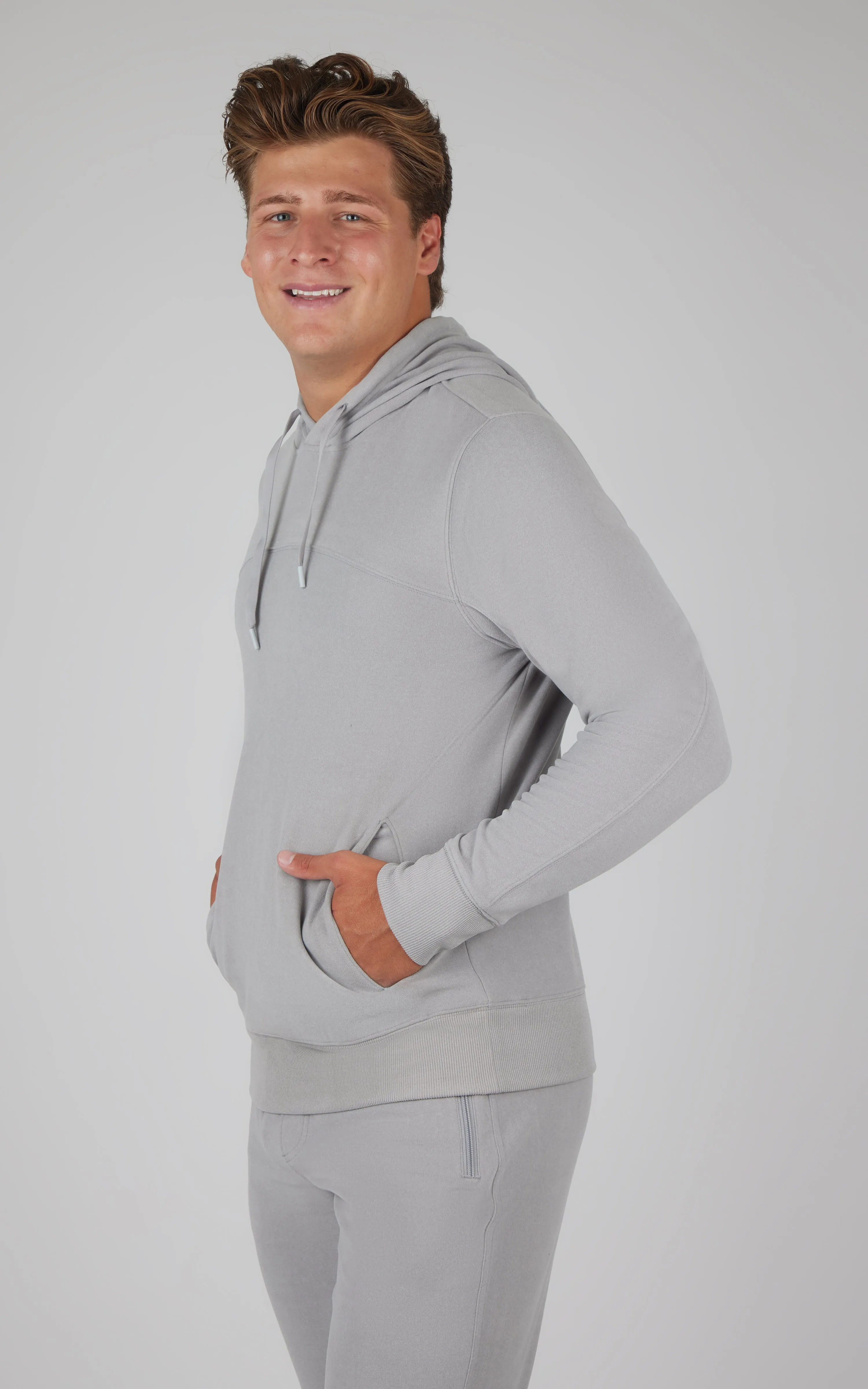 Mens Ultra Melange Fleece Hoodie