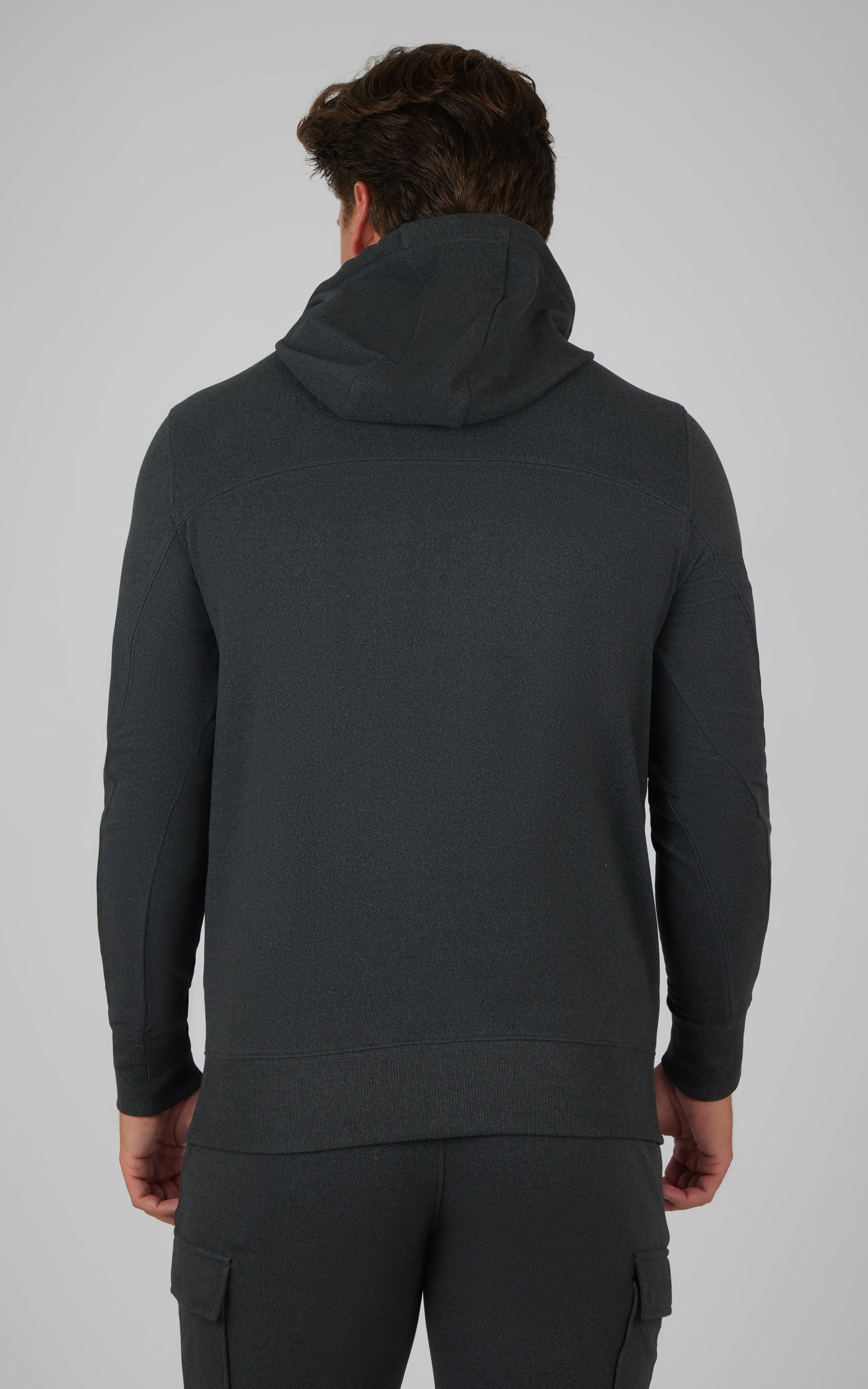 Mens Ultra Melange Fleece Hoodie