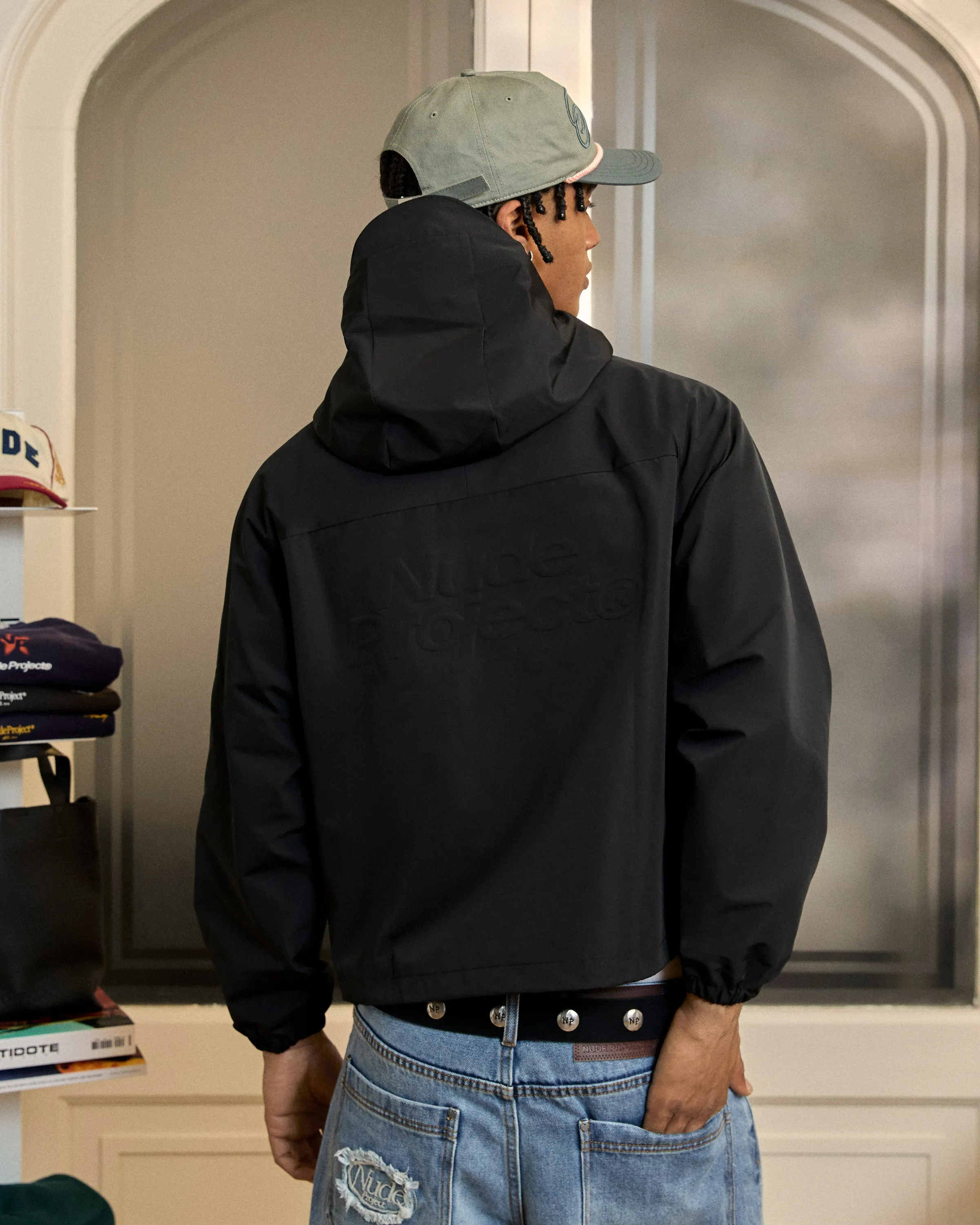 Milestones Windbreaker Jacket Black