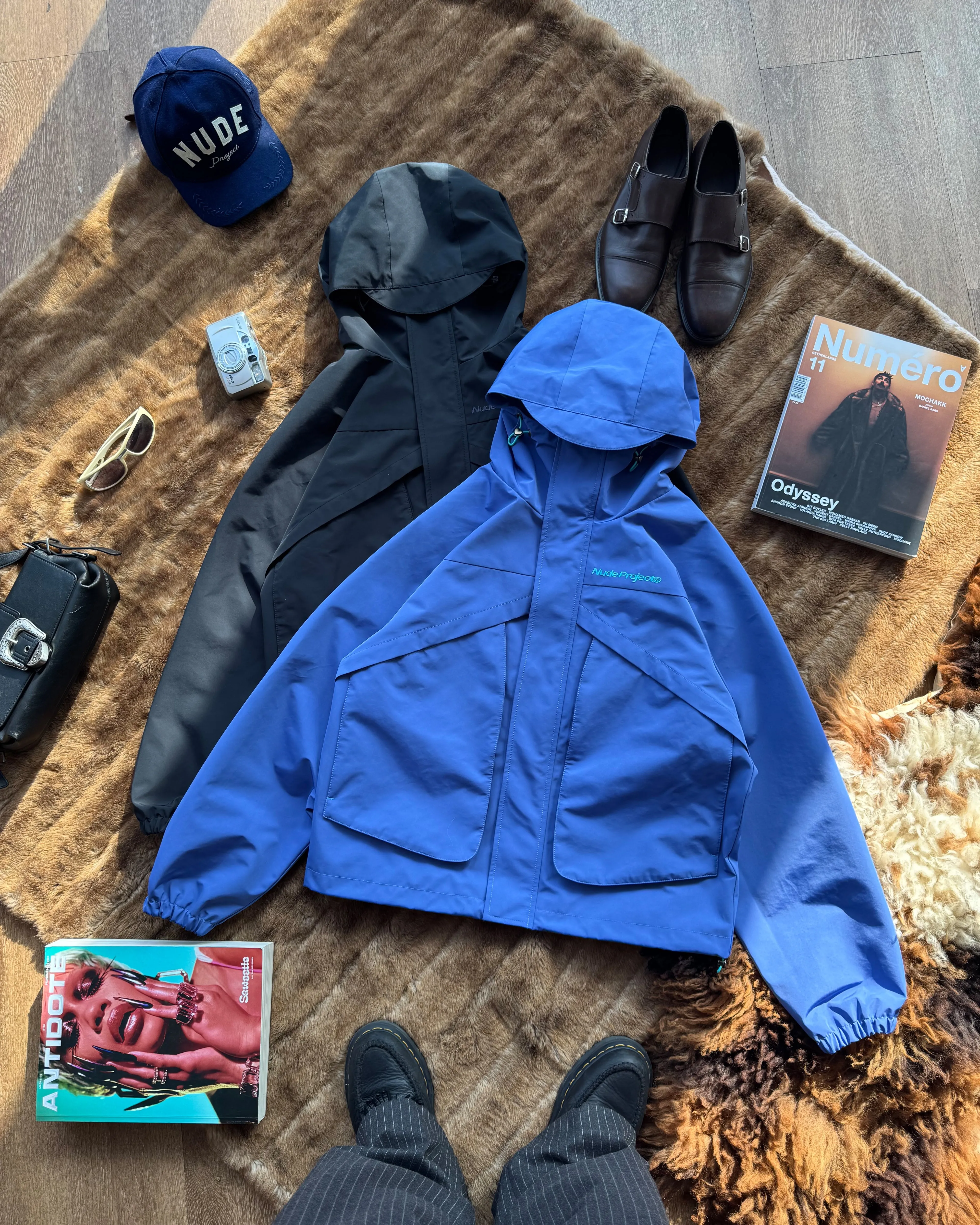Milestones Windbreaker Jacket Black
