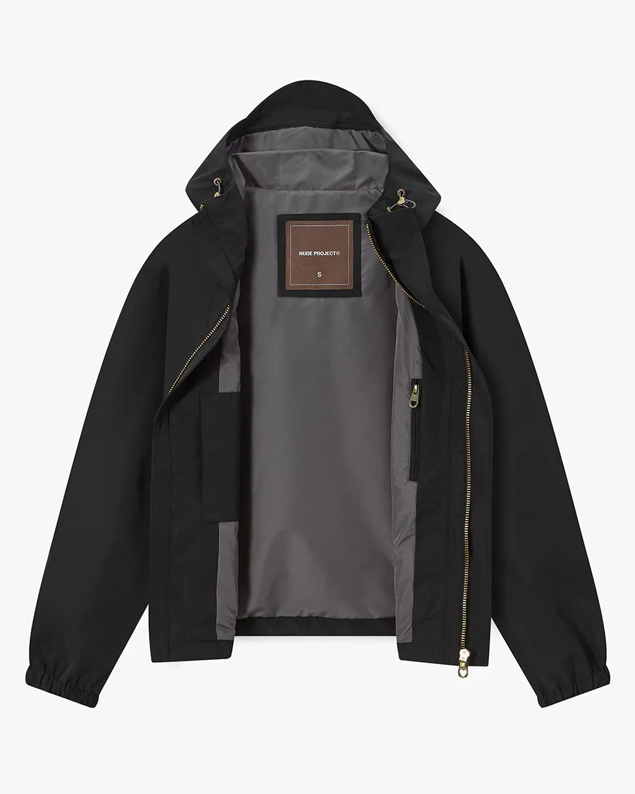 Milestones Windbreaker Jacket Black