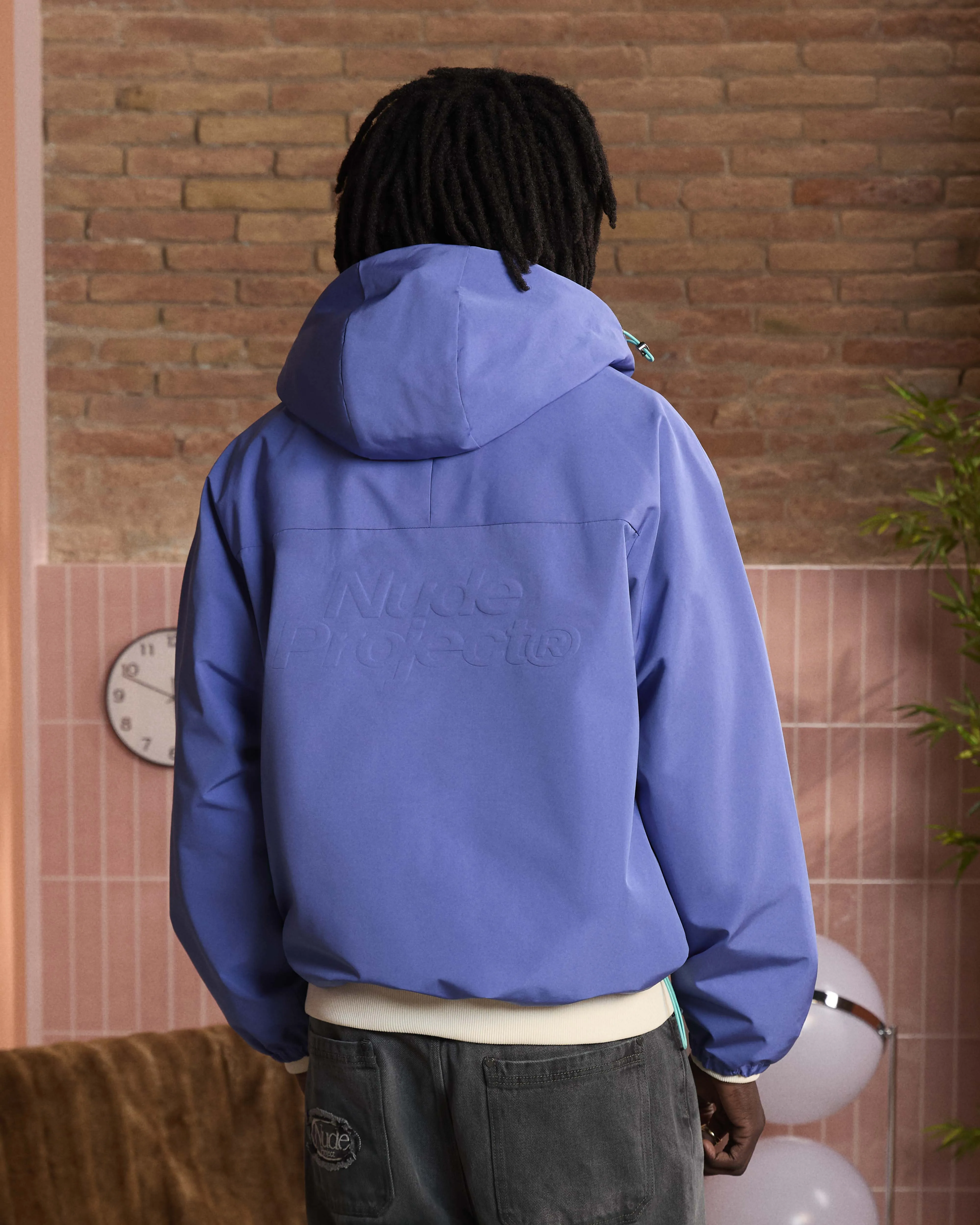 Milestones Windbreaker Jacket Blue