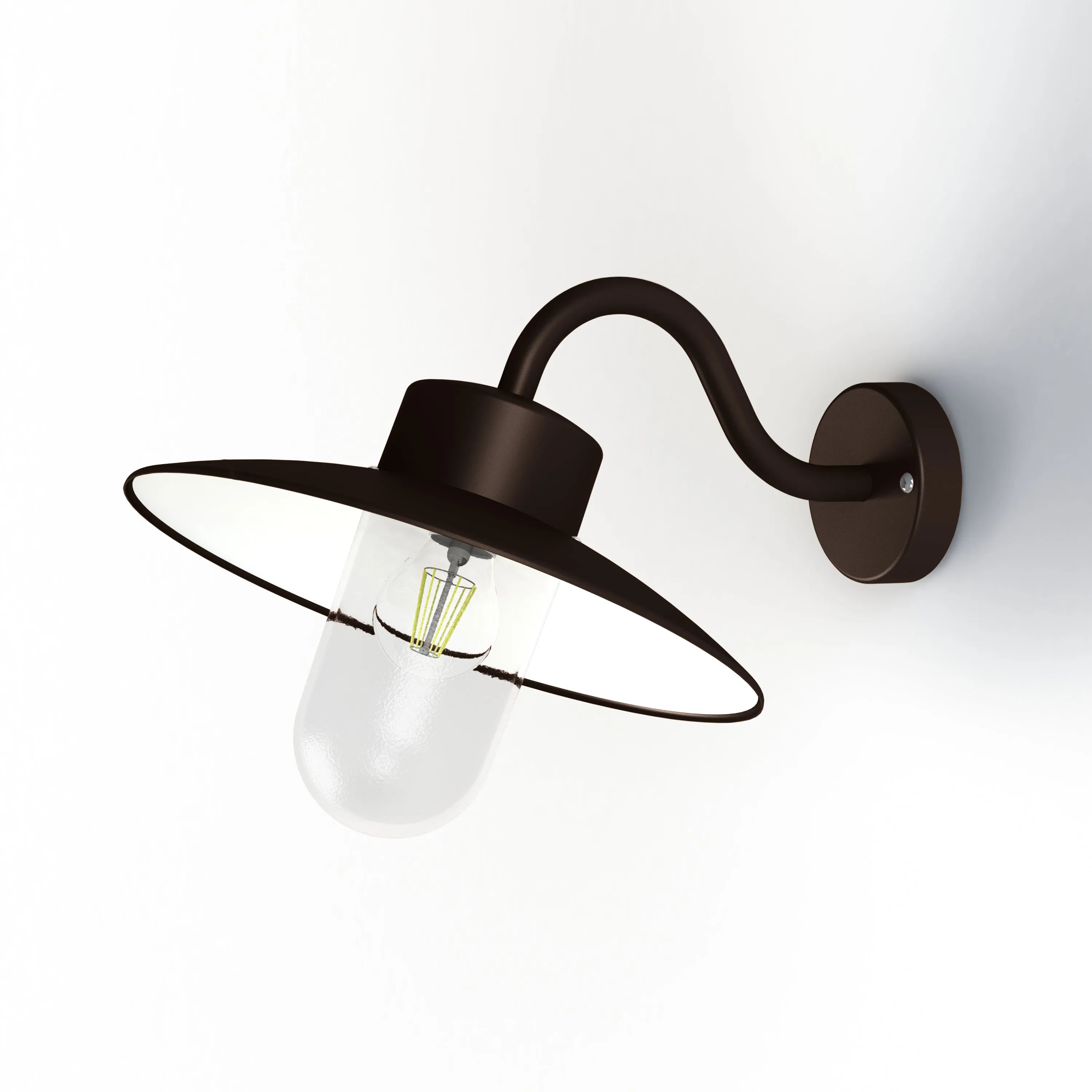 Modern Exterior Dome Lamp