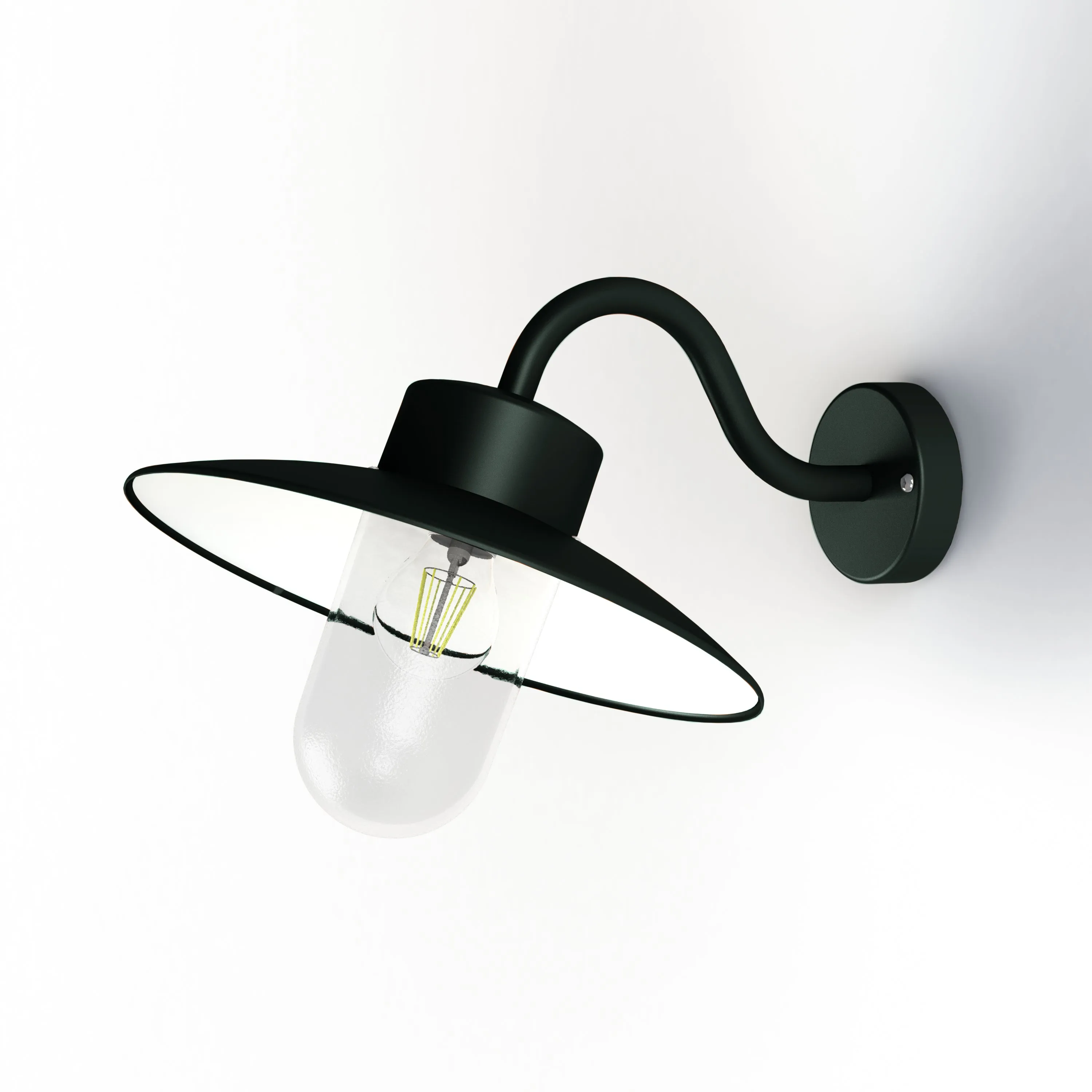 Modern Exterior Dome Lamp