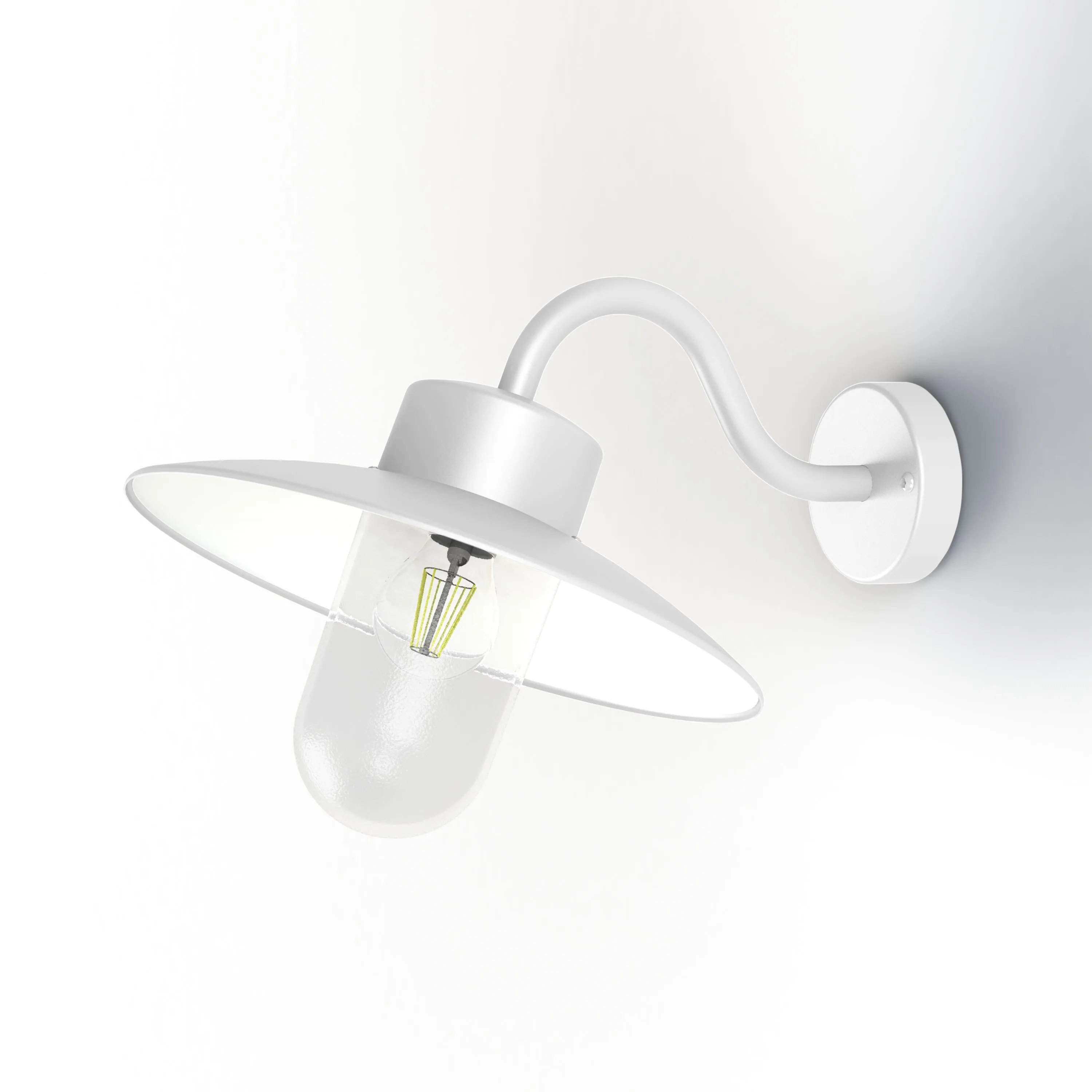 Modern Exterior Dome Lamp