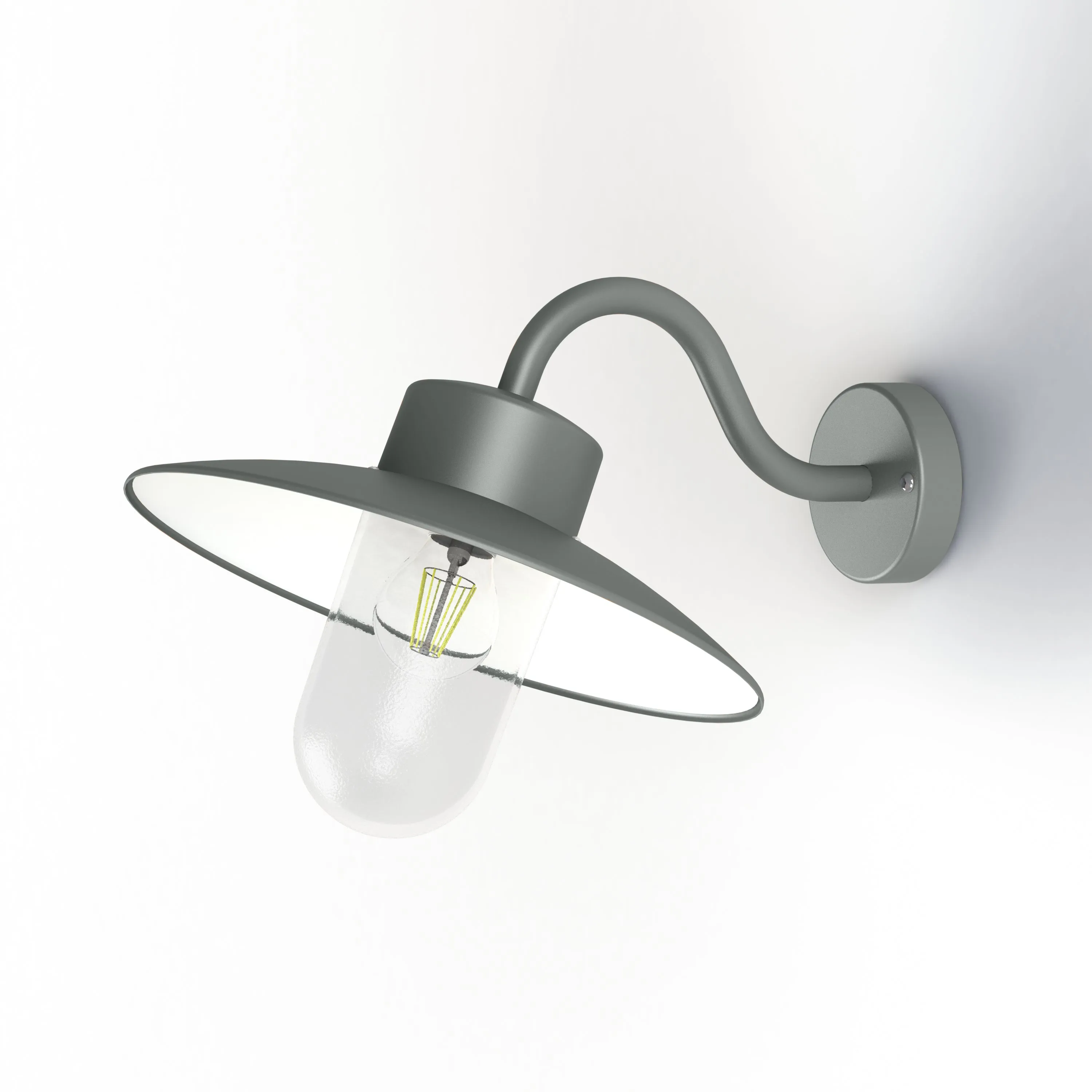 Modern Exterior Dome Lamp
