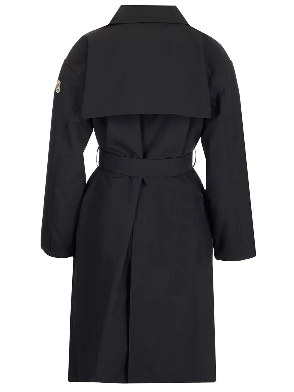 Moncler Belted Long-Sleeved Coat