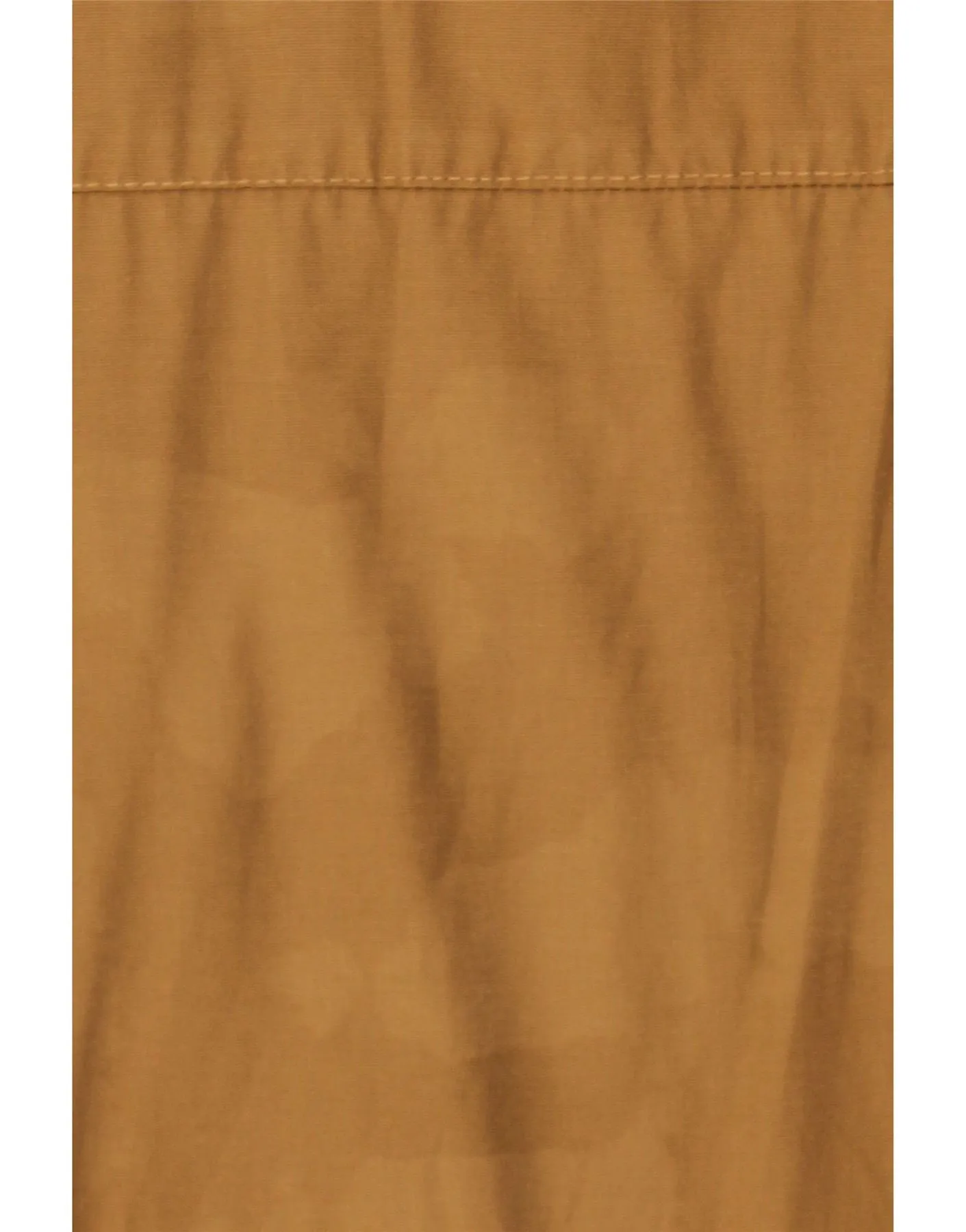 NAPAPIJRI Mens Hooded Rain Jacket UK 44 2XL Brown Cotton