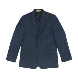 Navy Plaid Sport Coat