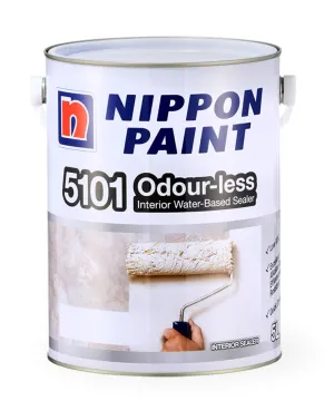 Nippon Odour-less 5101 Wall Sealer (Water) 1l, 5l, 20l | Model : NIP-O5101