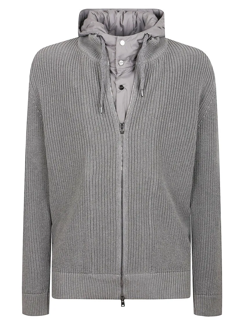 Nylon Bib Knit Jacket