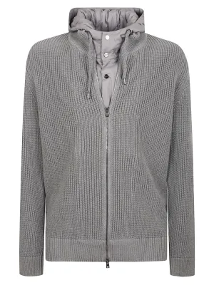 Nylon Bib Knit Jacket