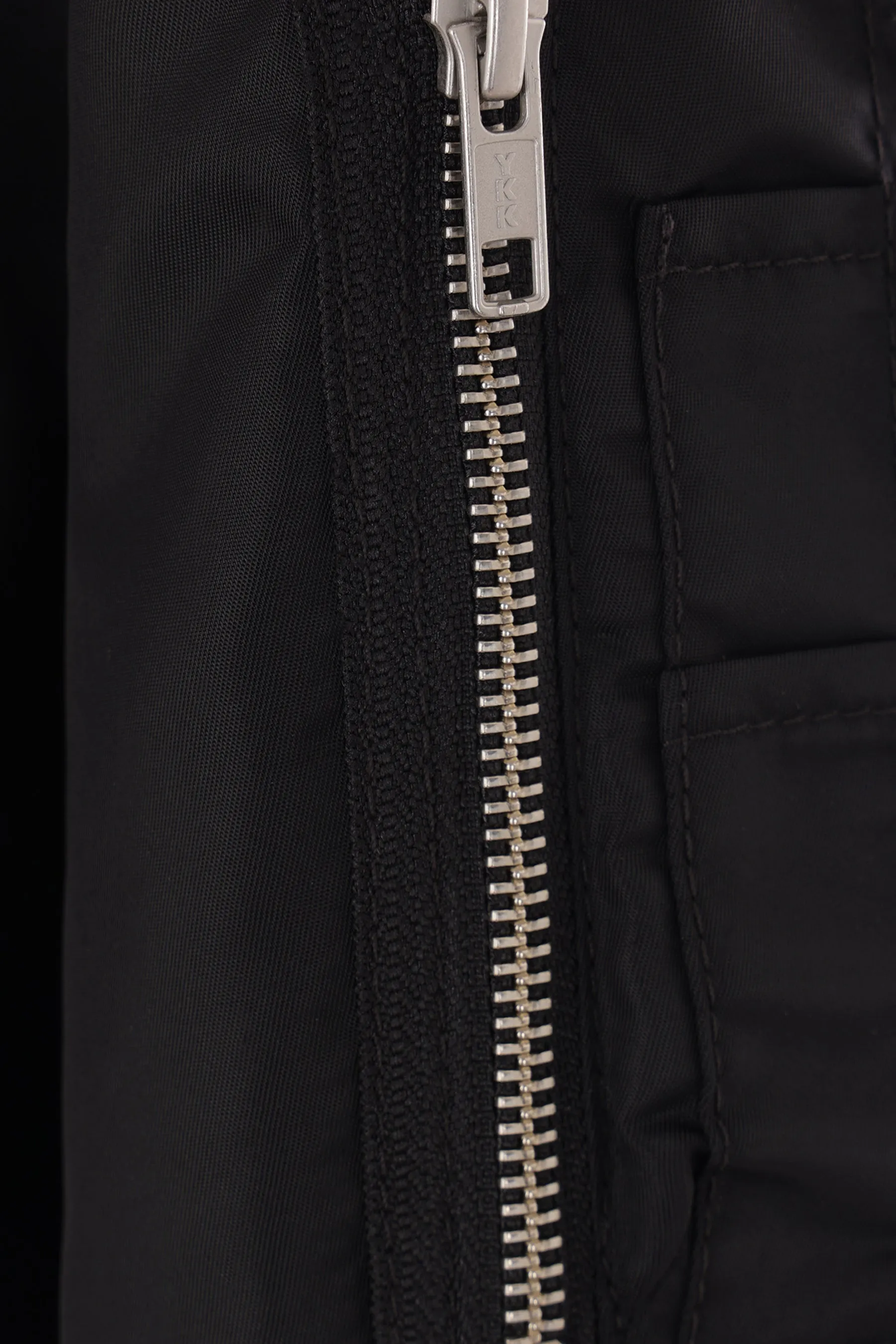 nylon deconstructed bomber jacket