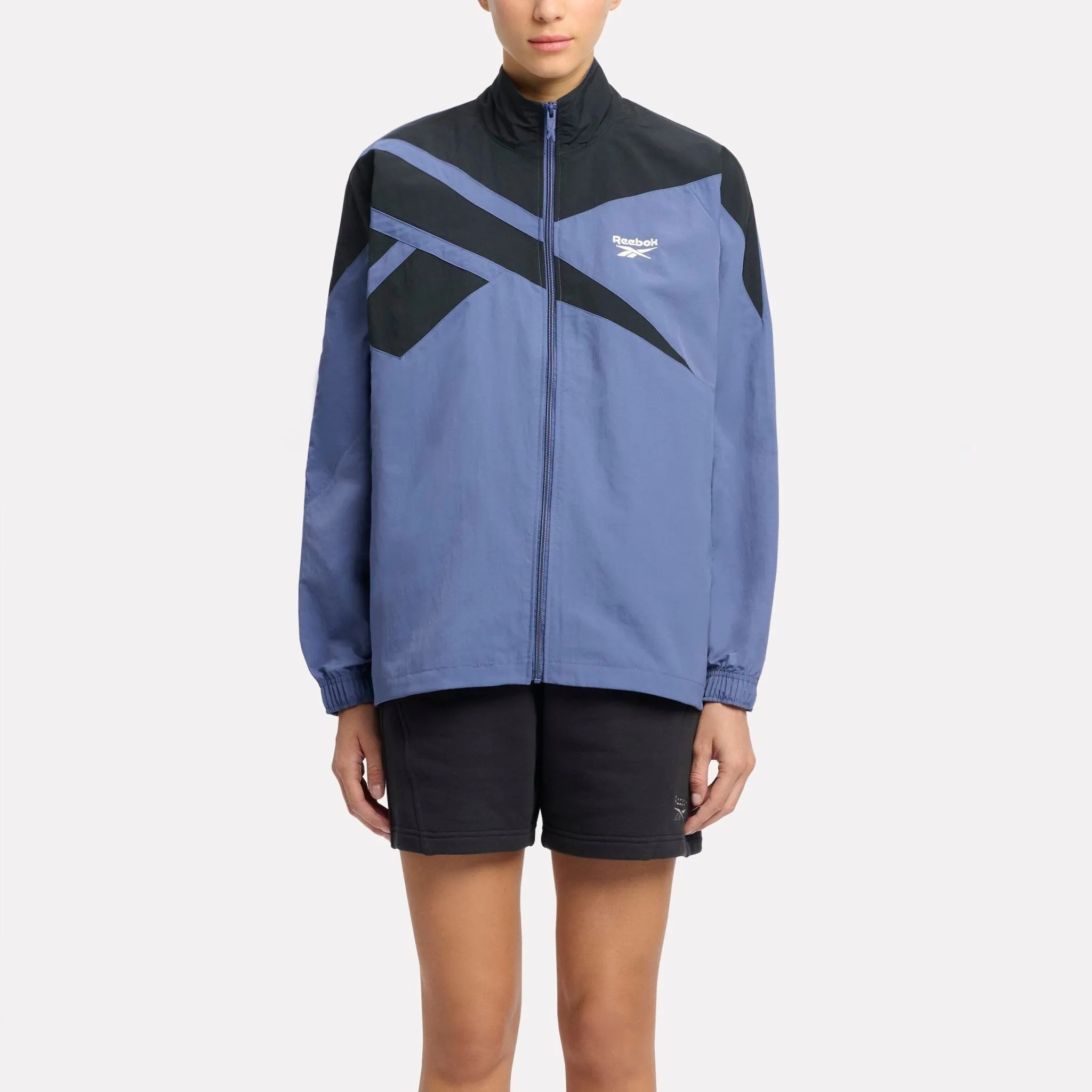 Open Hem Vector Track Jacket Twilight Purple/Night Black
