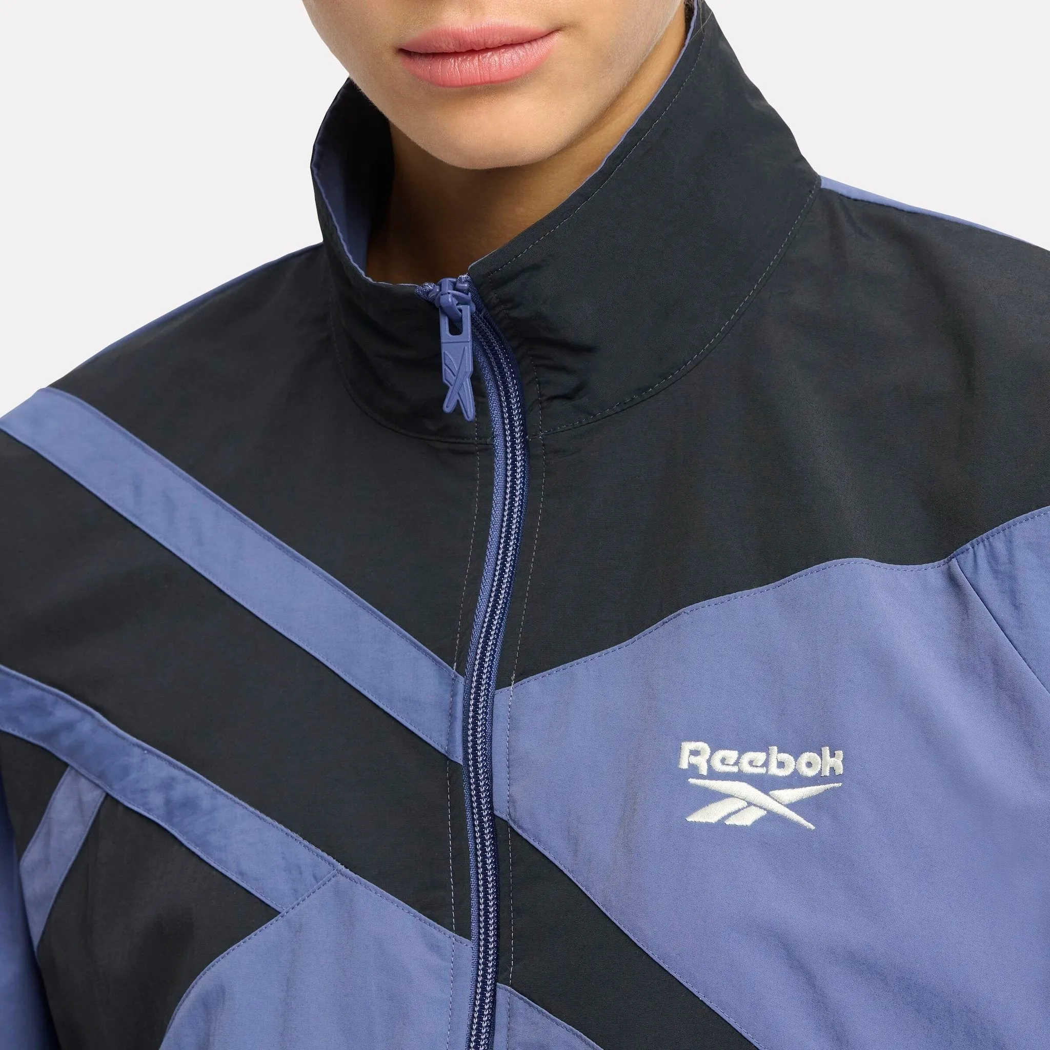 Open Hem Vector Track Jacket Twilight Purple/Night Black