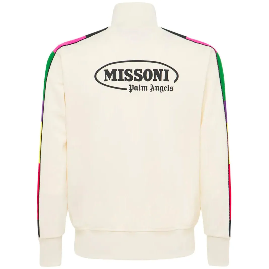 Palm Angels x Missoni White Track Jacket