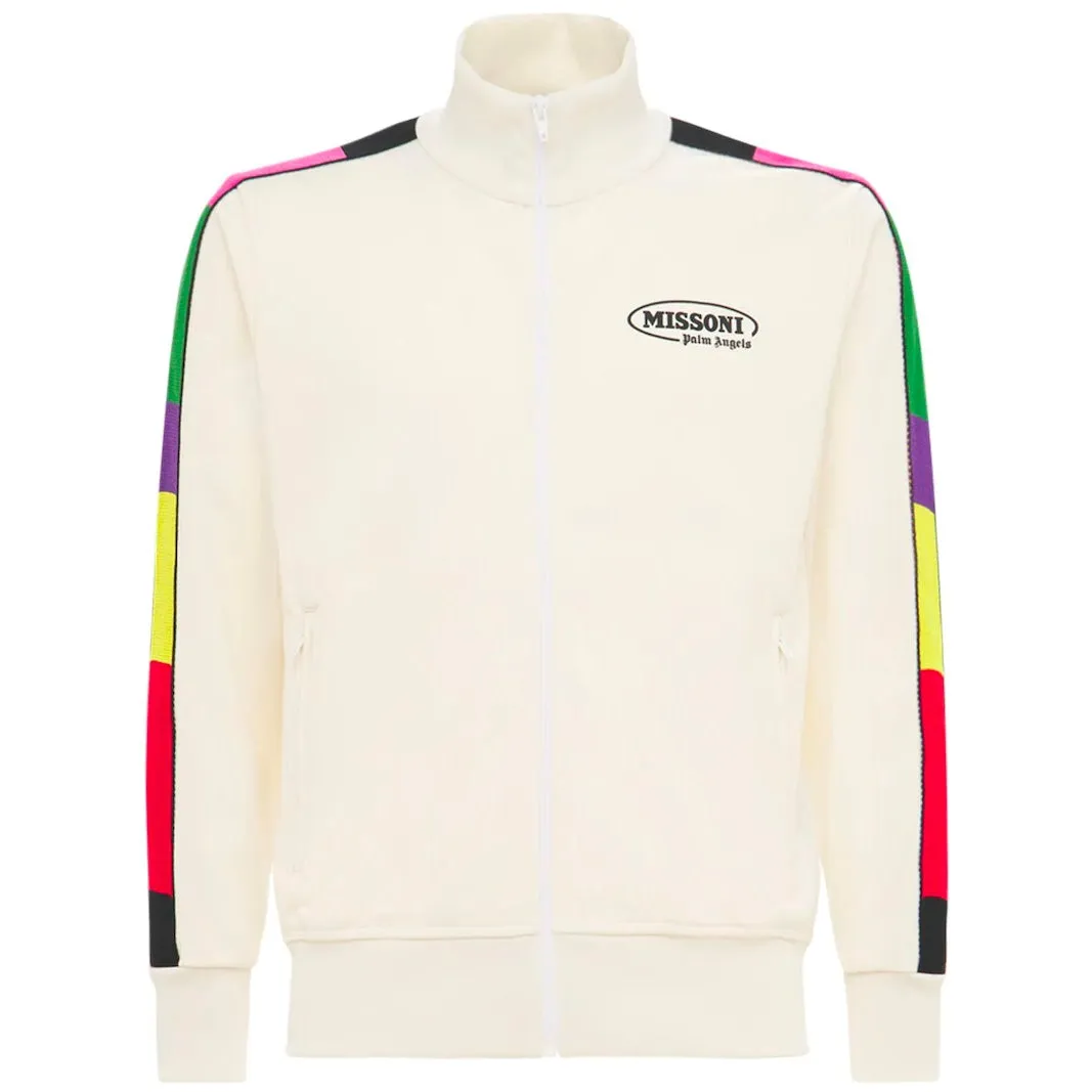 Palm Angels x Missoni White Track Jacket