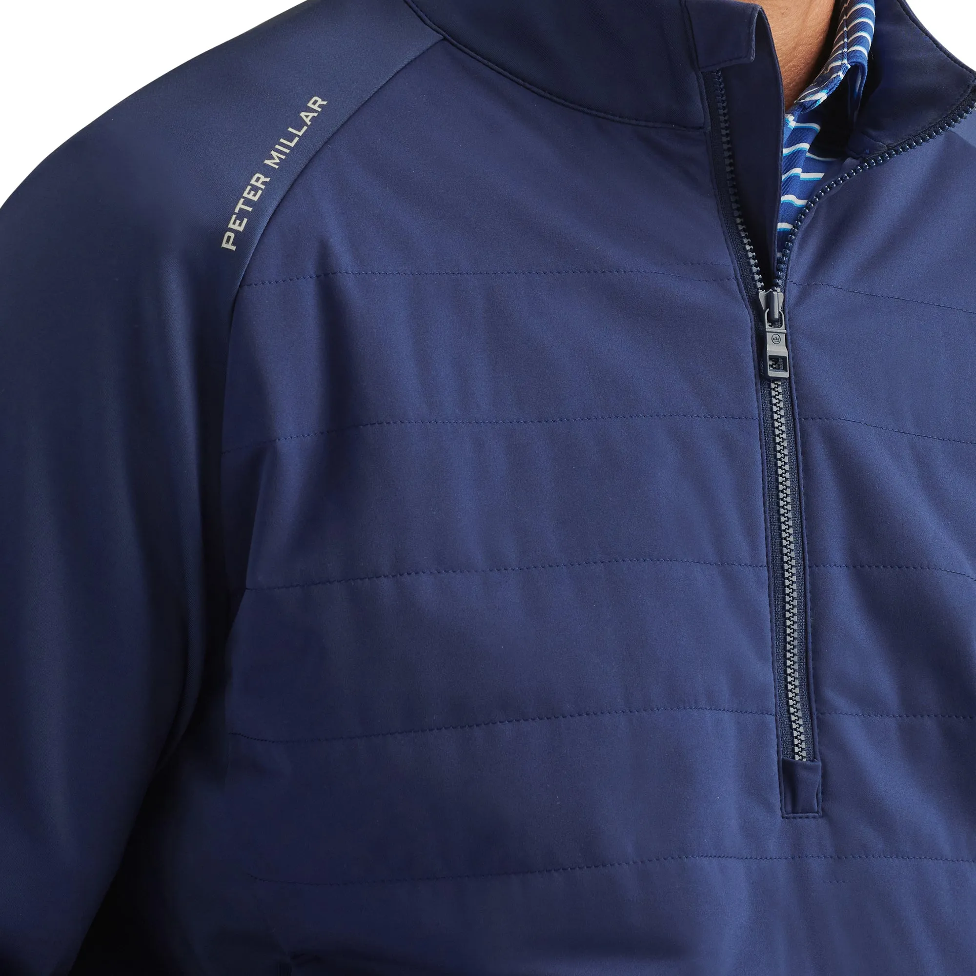 Peter Millar Weld Hybrid Half-Zip Jacket