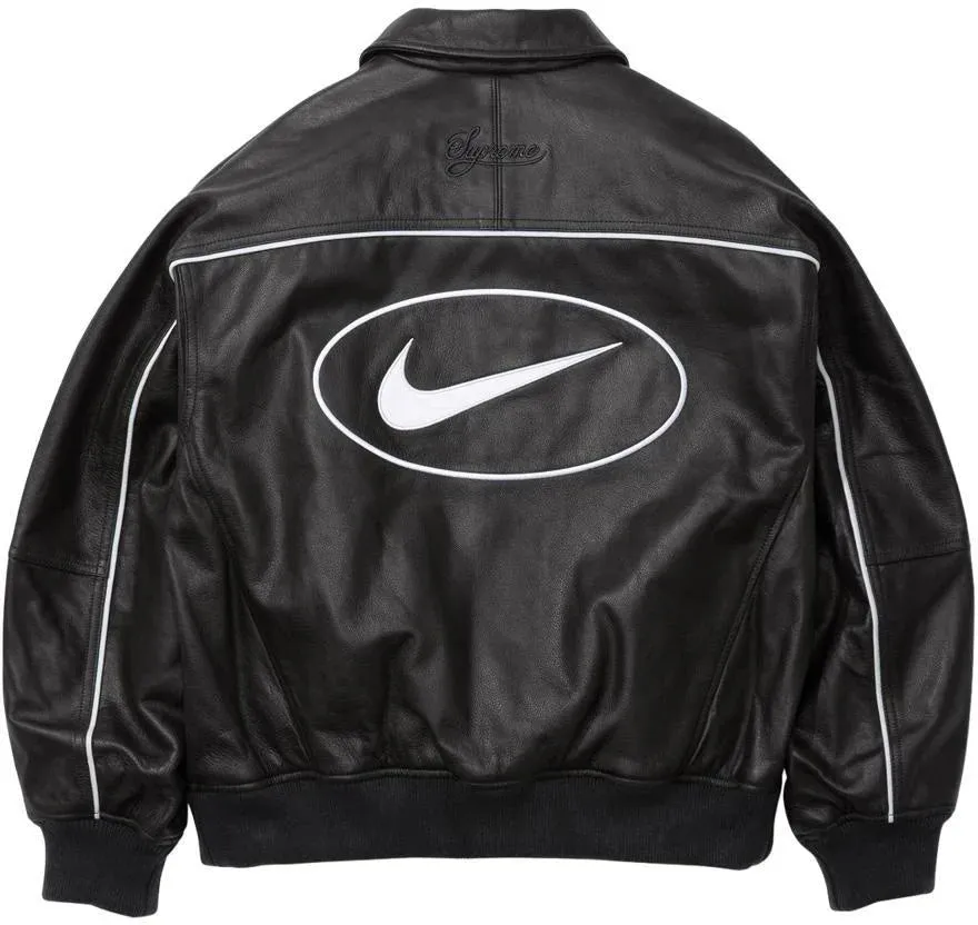 PREORDER SUPREME® NIKE® LEATHER VARSITY JACKET