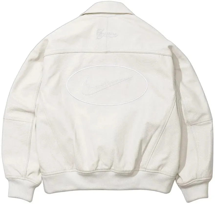 PREORDER SUPREME® NIKE® LEATHER VARSITY JACKET