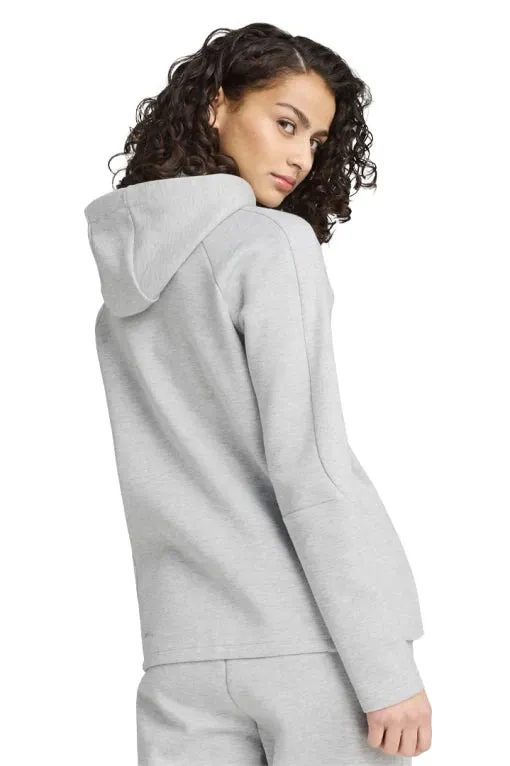 PUMA WOMEN'S EVOSTRIPE FULL ZIP GREY JACKET