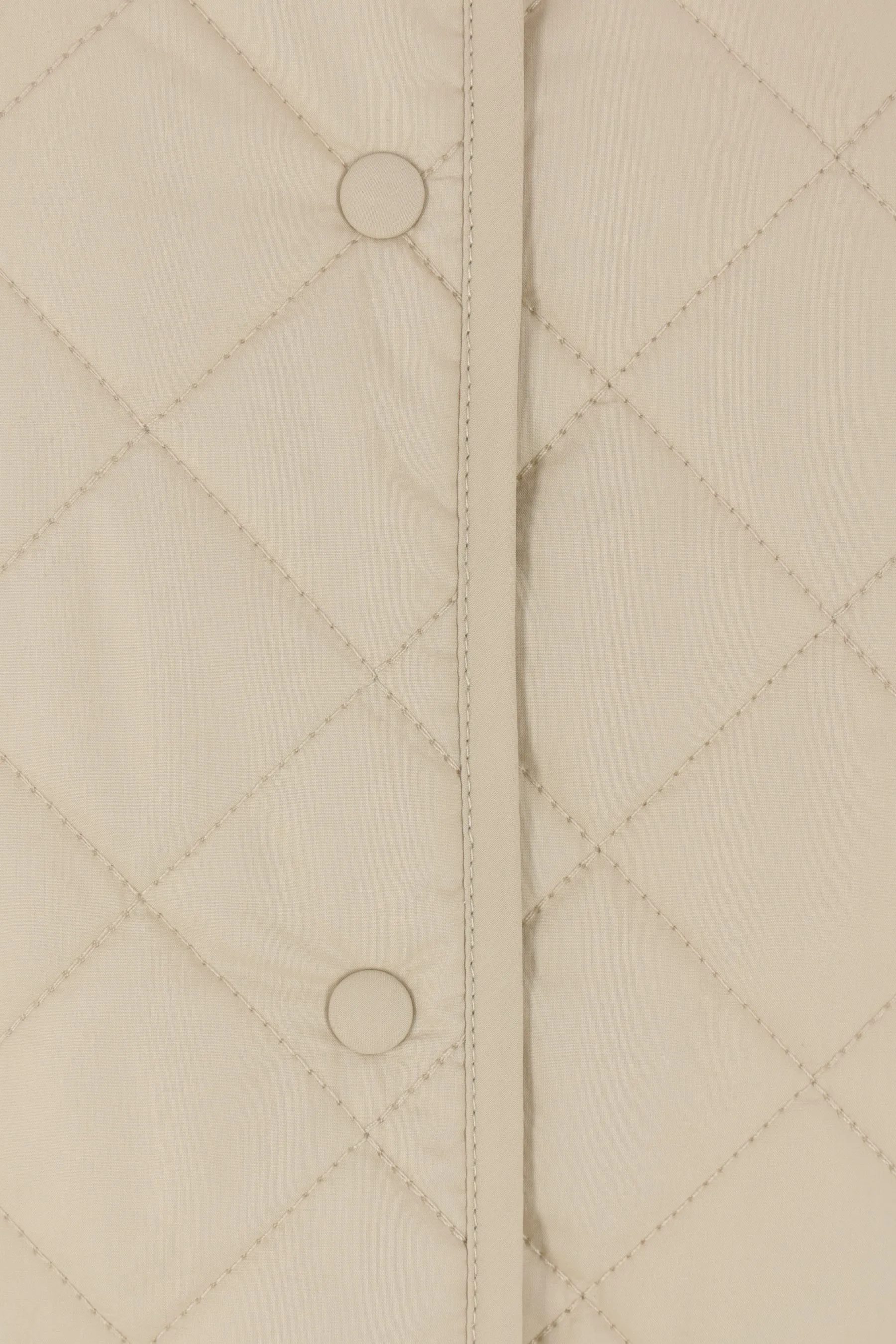 quilted cotton oversized jacket