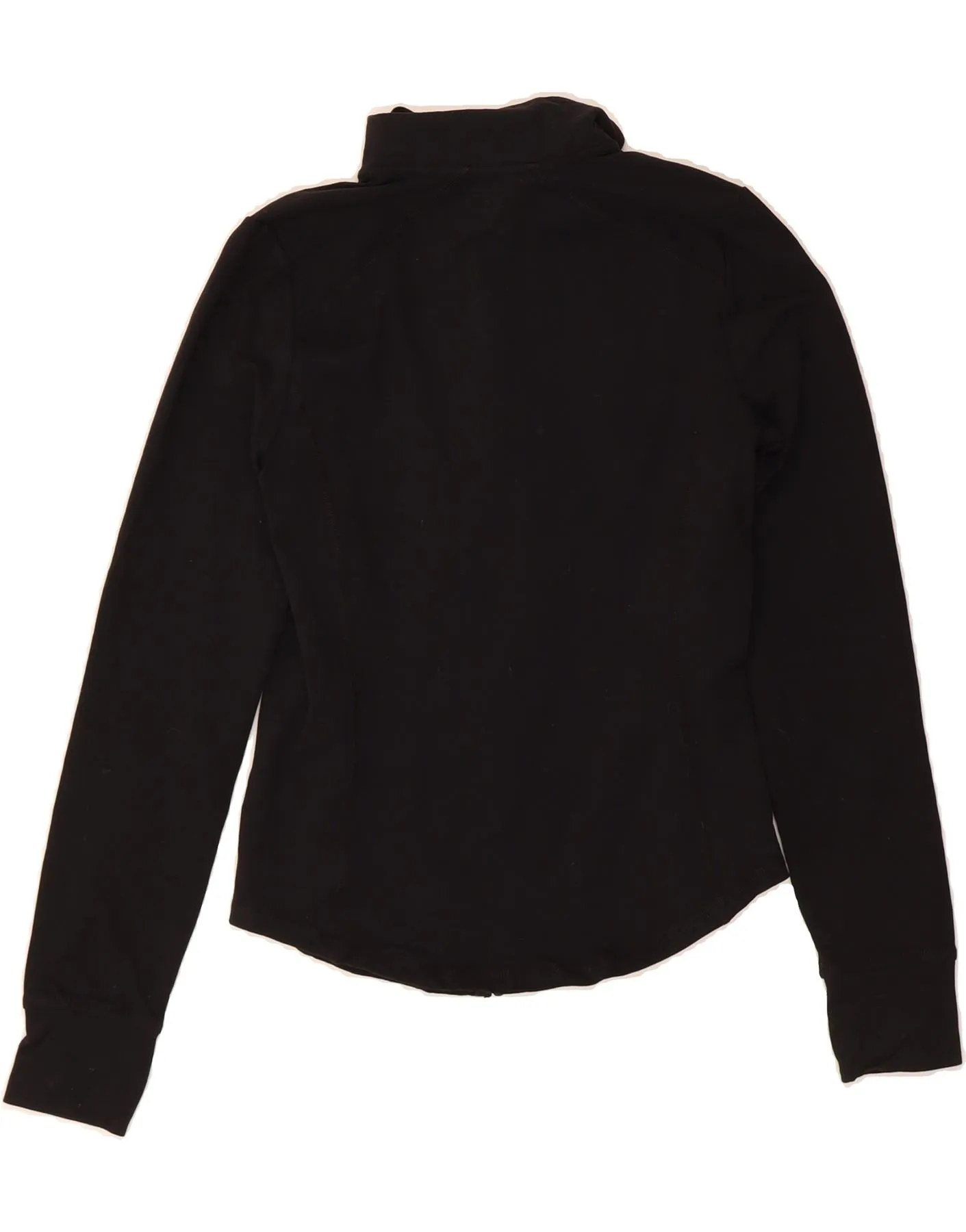RALPH LAUREN Womens Tracksuit Top Jacket UK 10 Small Black Nylon