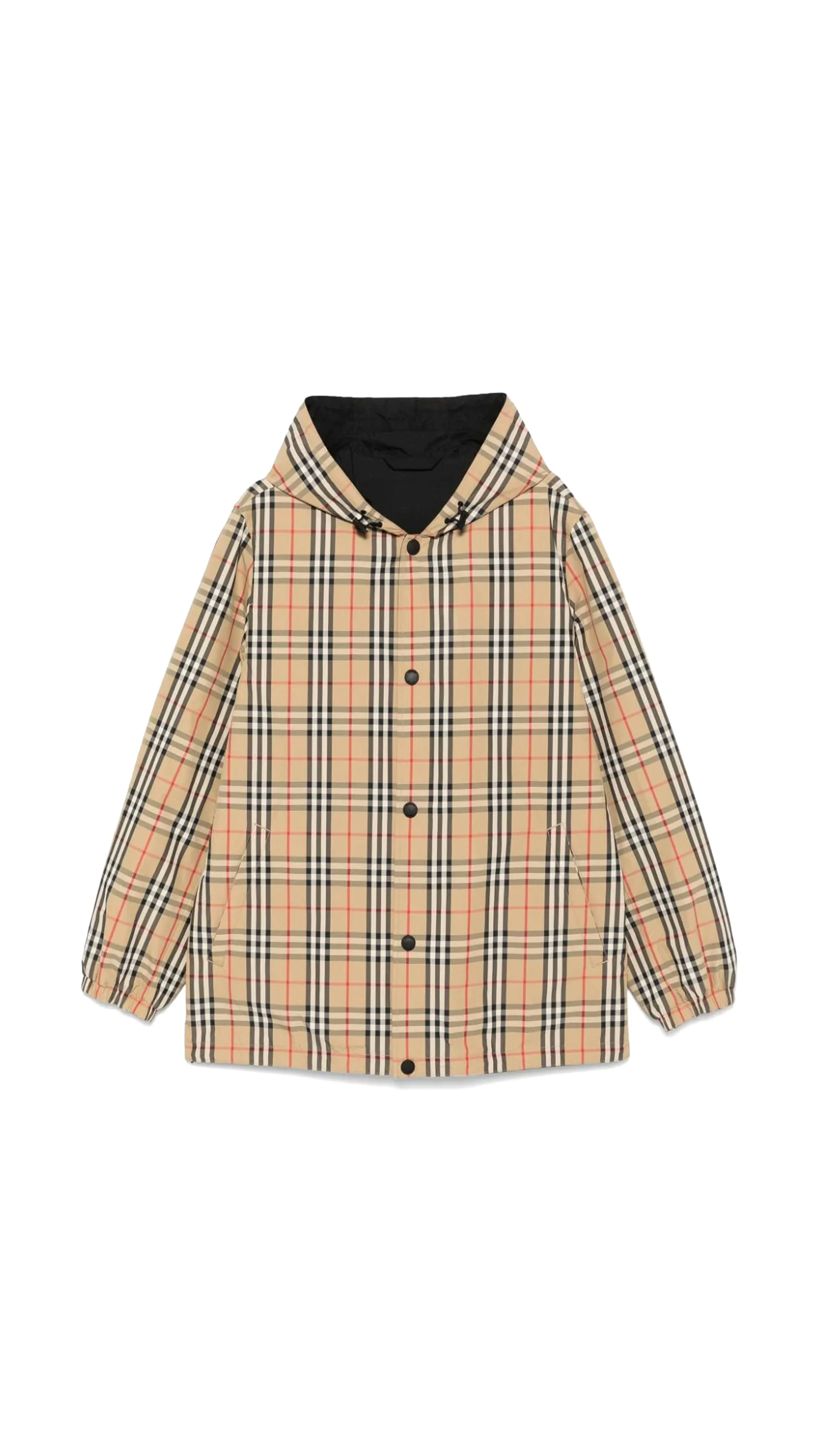 Reversible Waterproof Jacket - Beige
