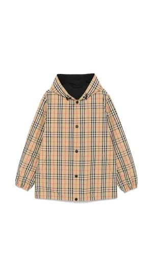Reversible Waterproof Jacket - Beige