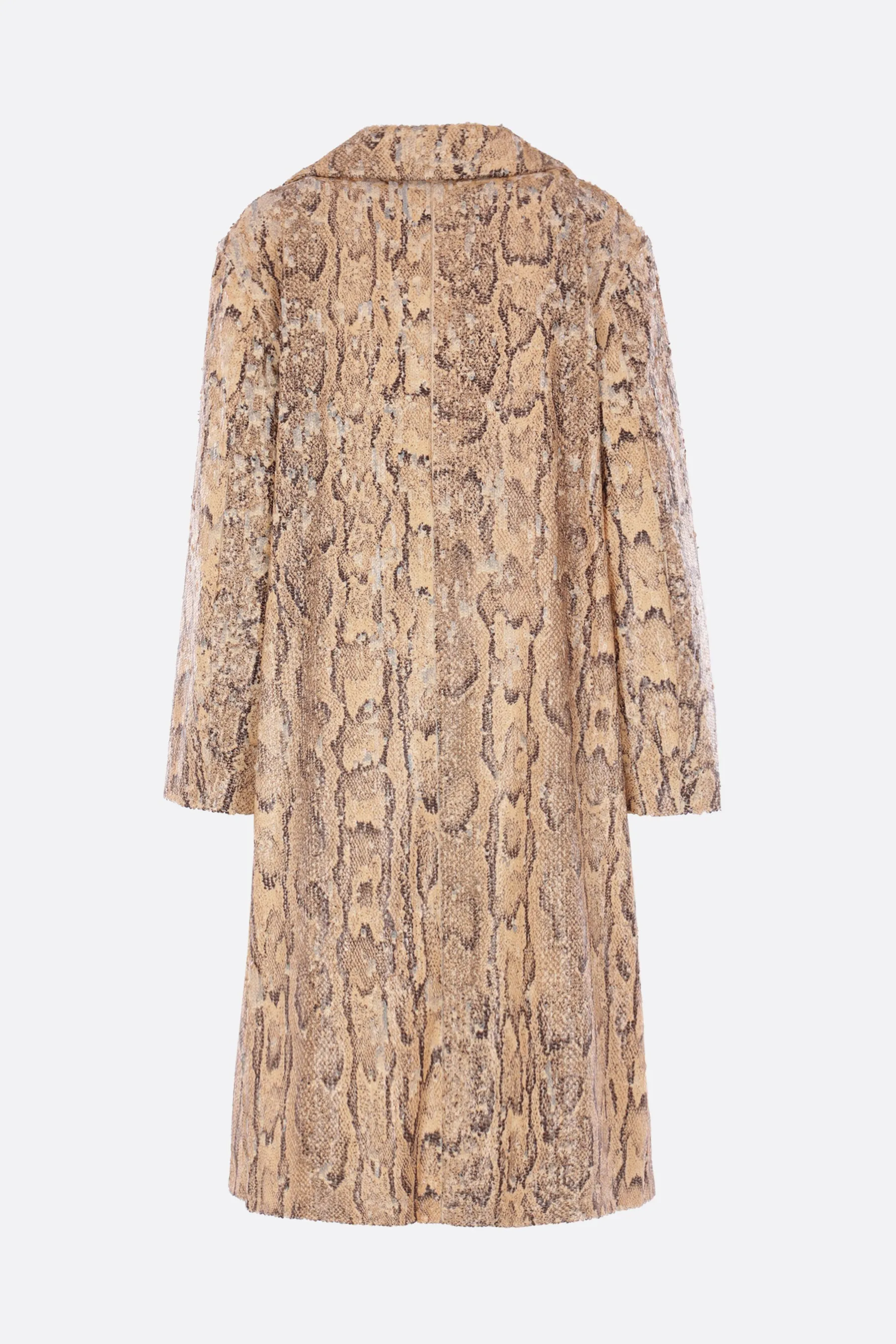 Ricca coat in sequinned cotton