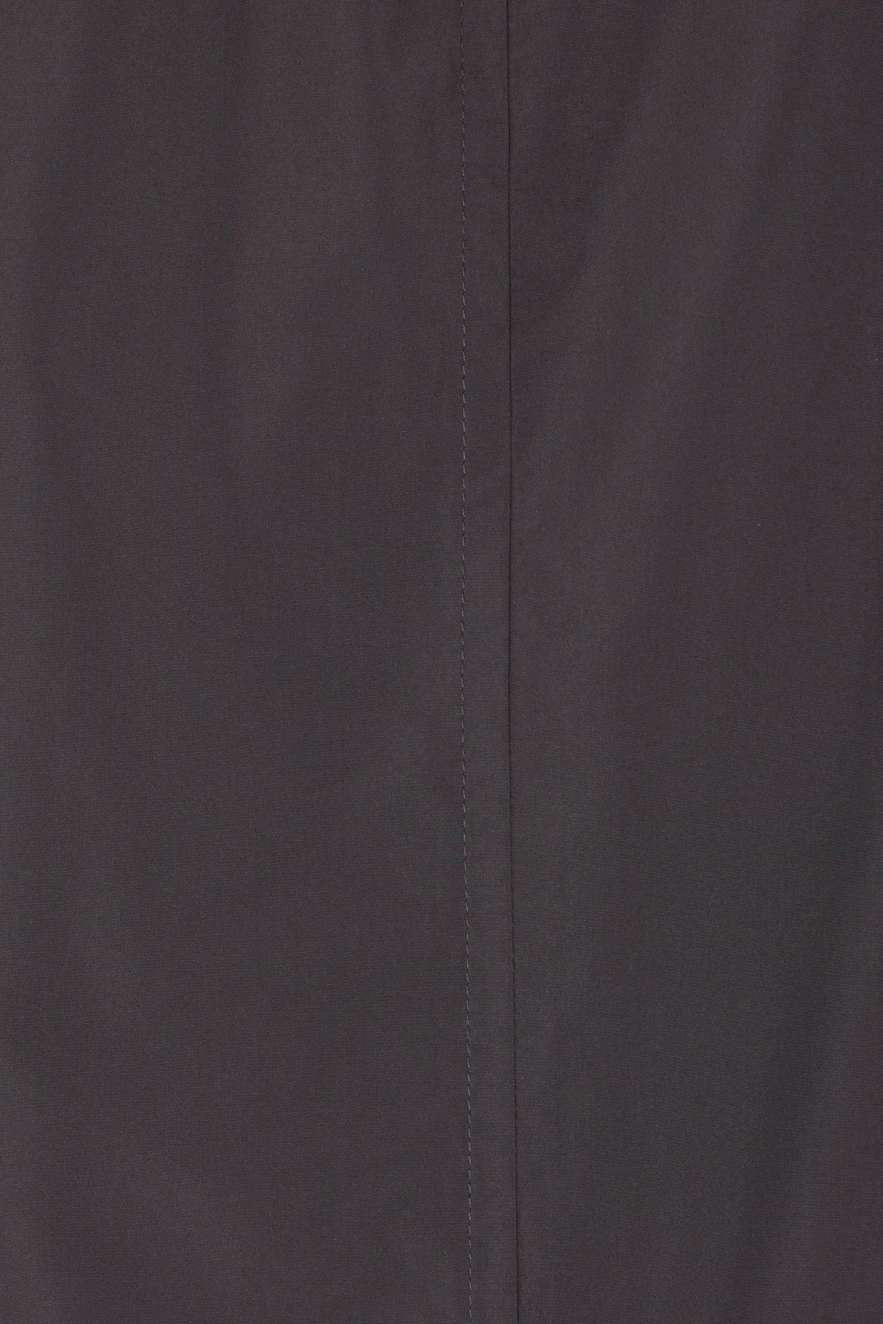 single-breasted coat in technical taffetà