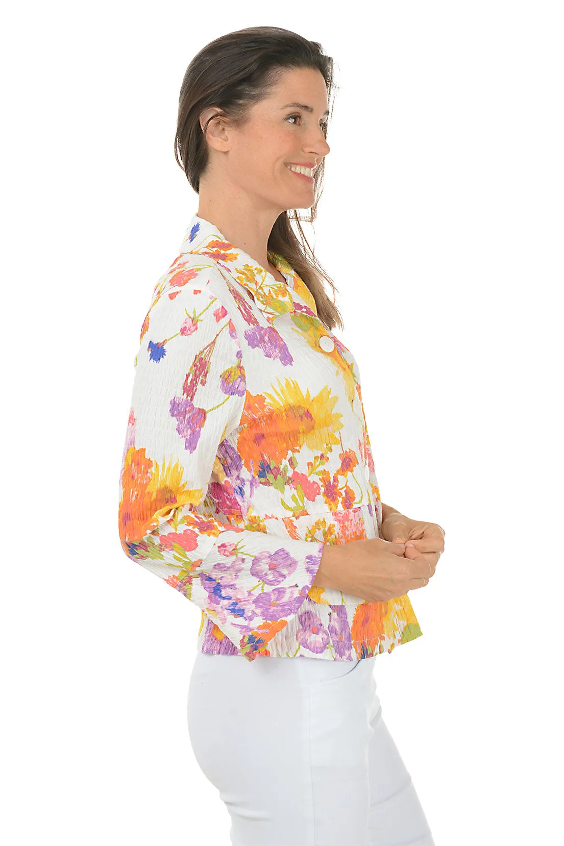 Sunflower Flounce Jacket