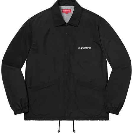 Supreme Five Boroughs Coaches Jacket Black