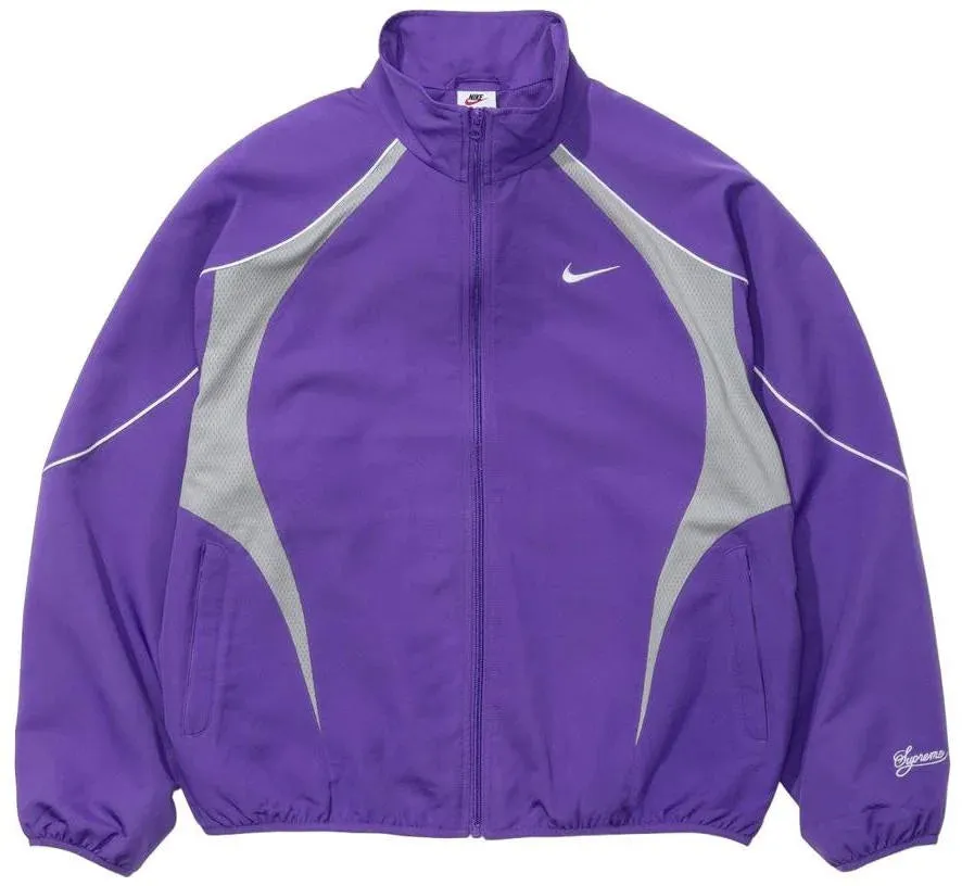 Supreme® Nike® Track Jacket Purple