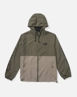Surface Windbreaker Jacket - Olive